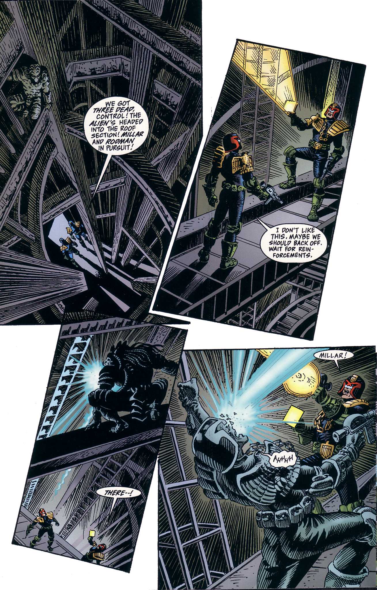 Read online Predator Versus Judge Dredd comic -  Issue #2 - 12