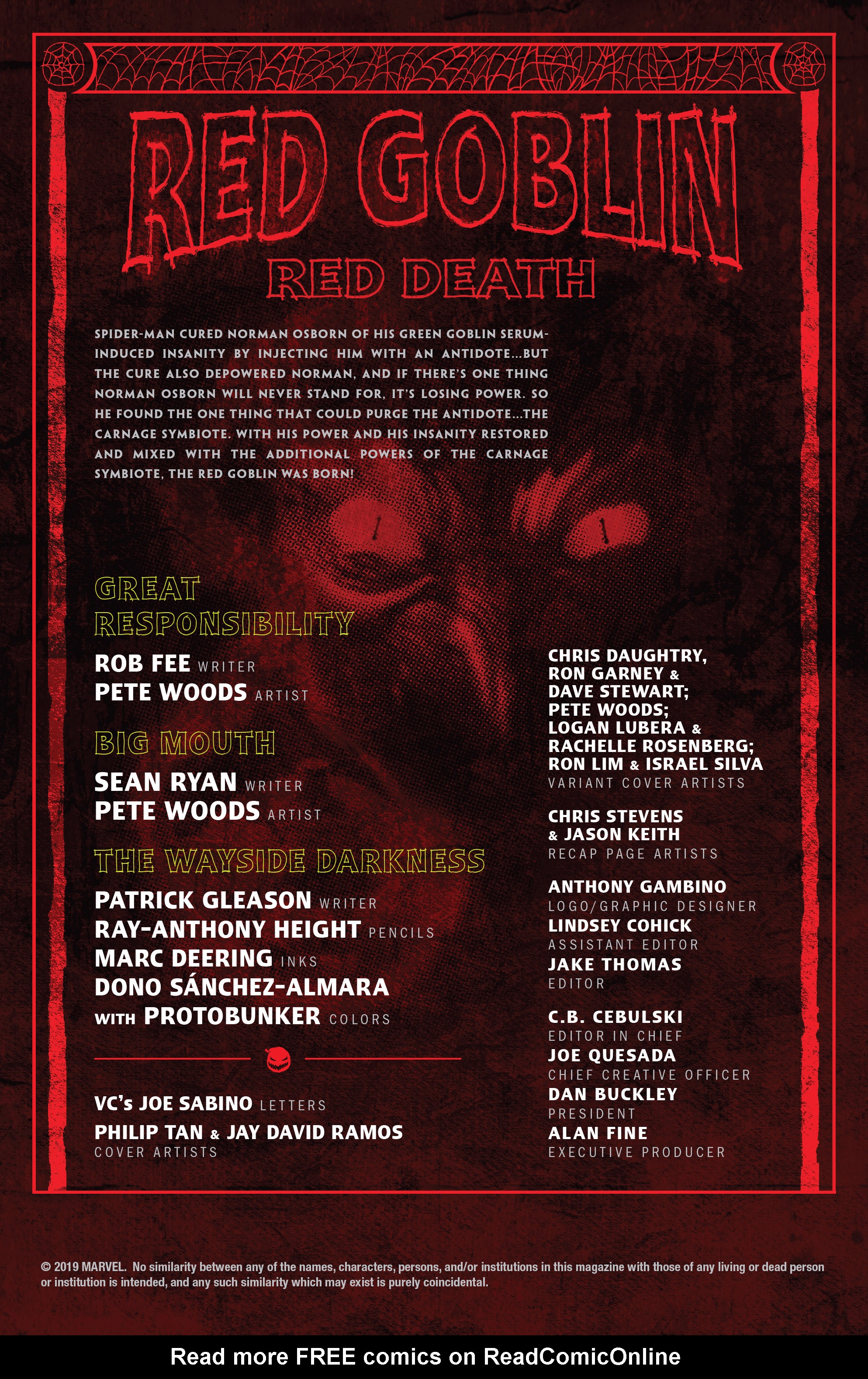 Read online Red Goblin: Red Death comic -  Issue # Full - 2
