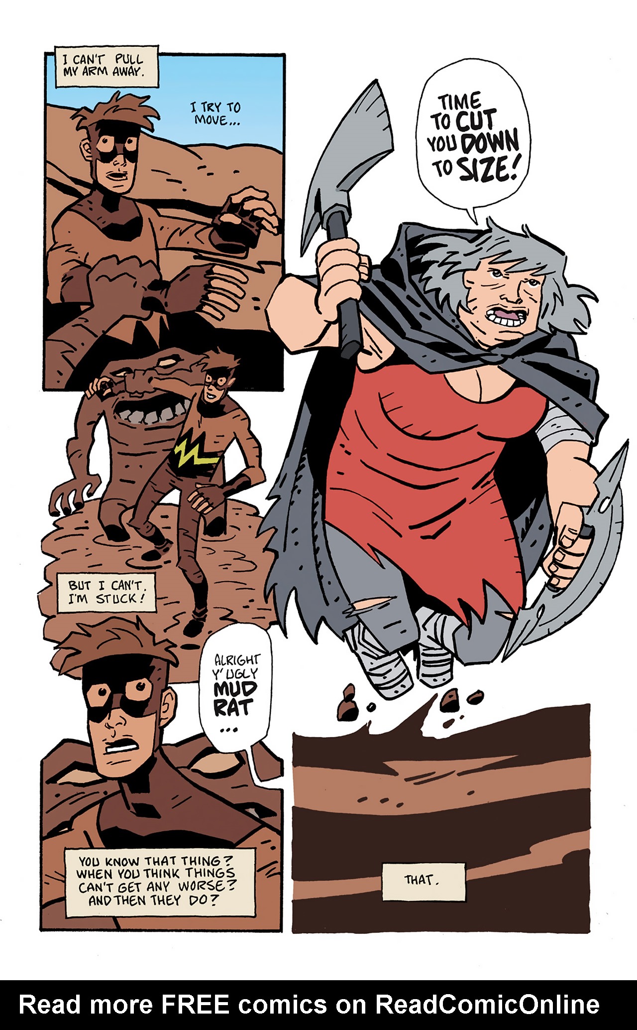 Read online Mudman comic -  Issue #5 - 13