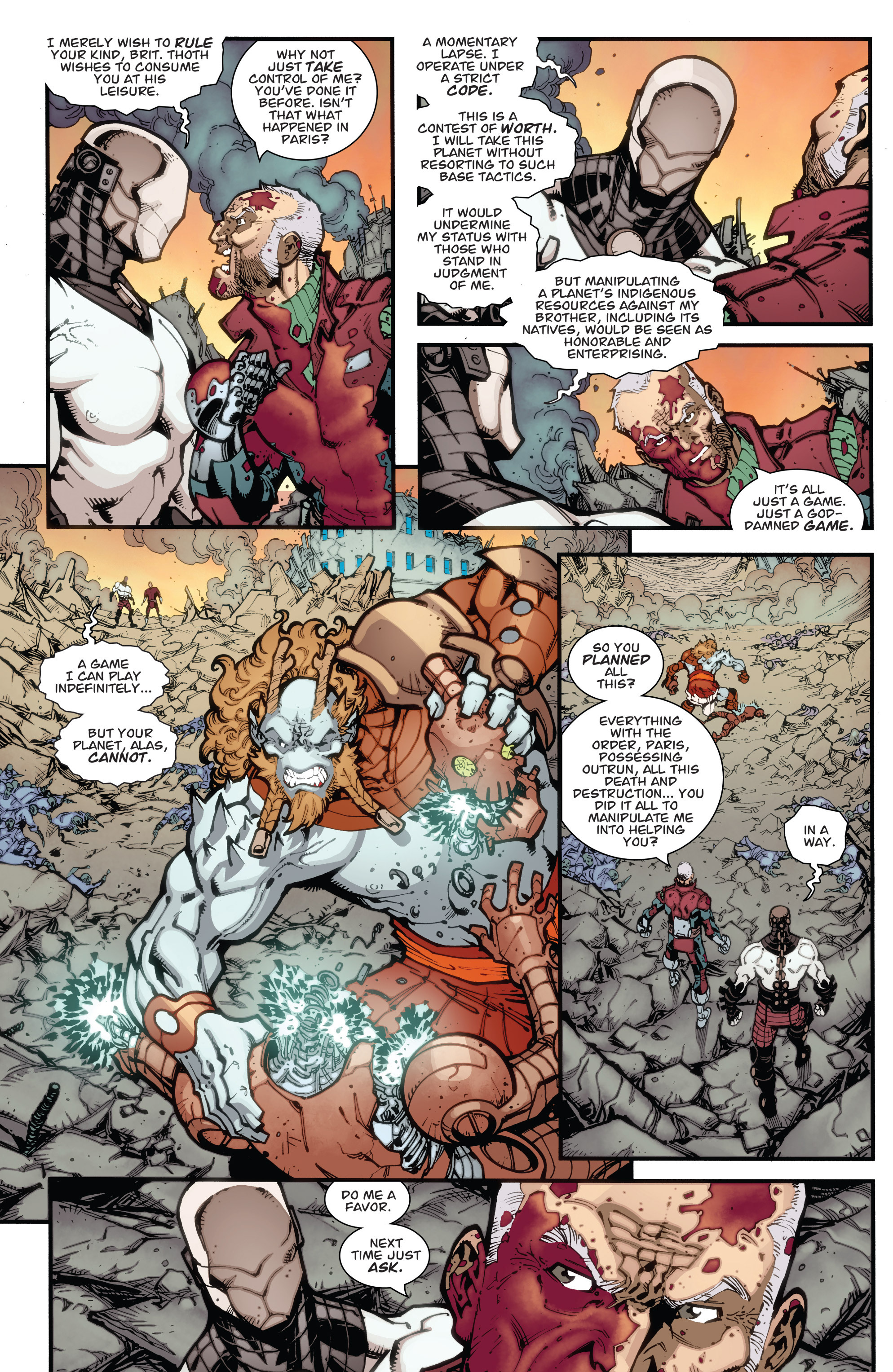 Read online Guarding the Globe (2012) comic -  Issue # _TPB - 130
