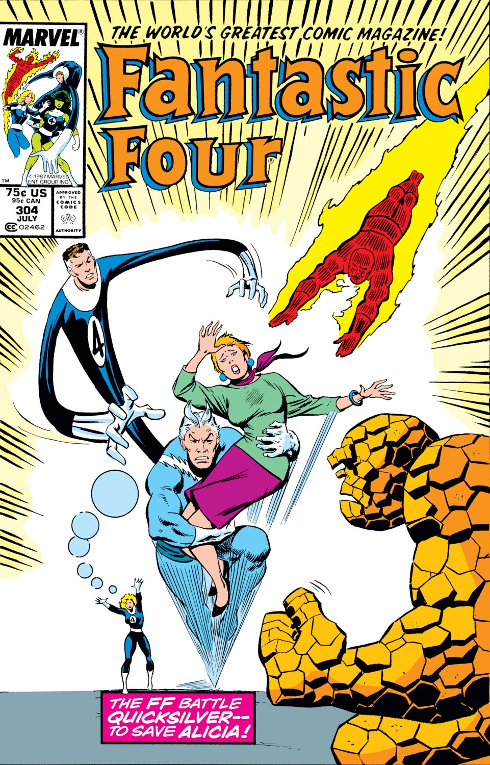 Read online Fantastic Four (1961) comic Issue 304