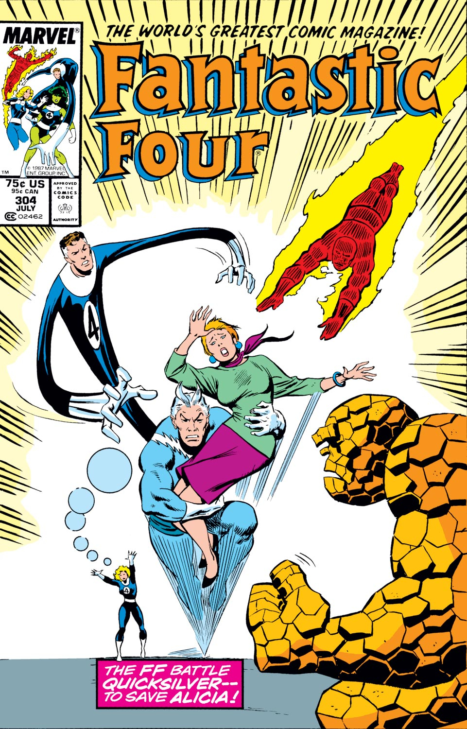 Read online Fantastic Four (1961) comic -  Issue #304 - 1