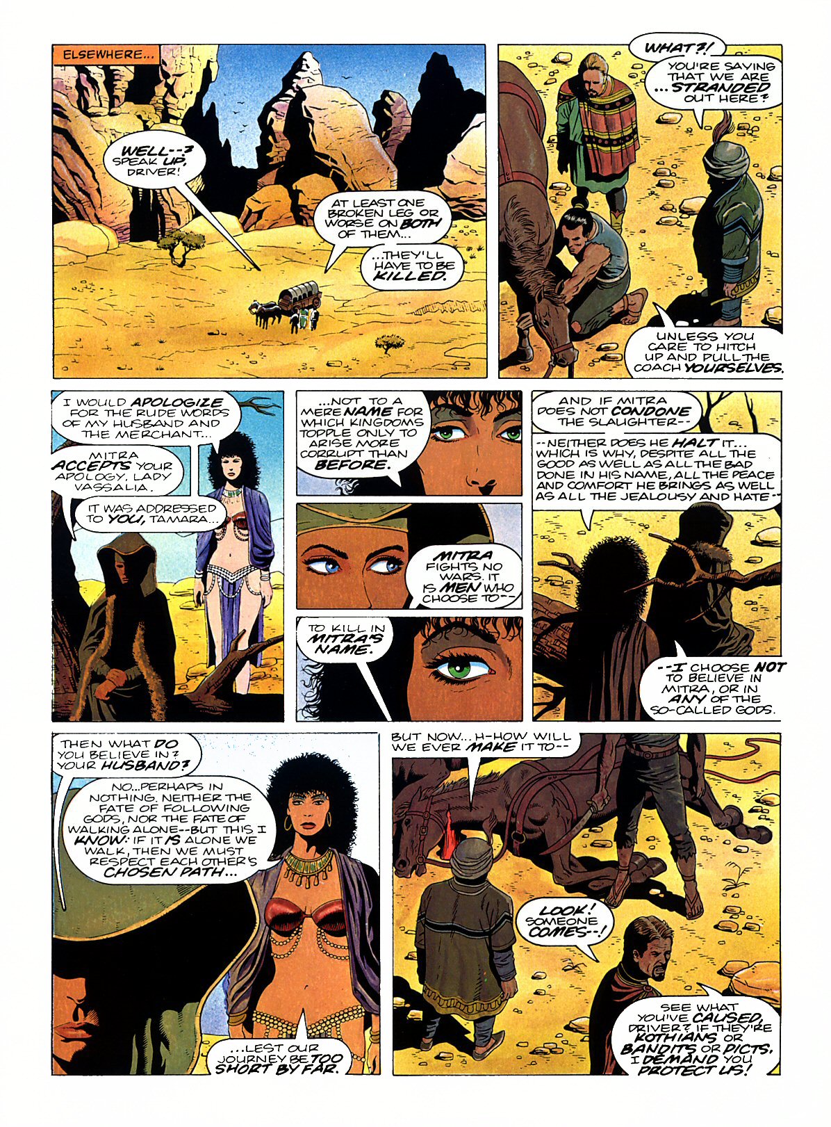 Read online Marvel Graphic Novel: Conan the Barbarian: The Skull of Set comic -  Issue # Full - 20