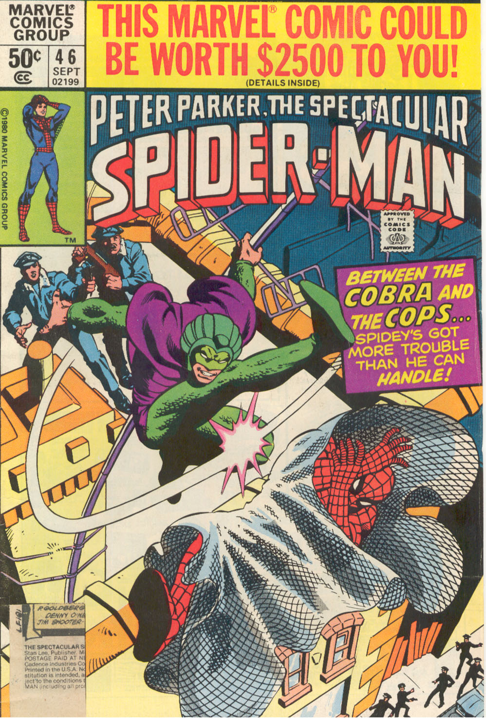 Read online The Spectacular Spider-Man (1976) comic -  Issue #46 - 1