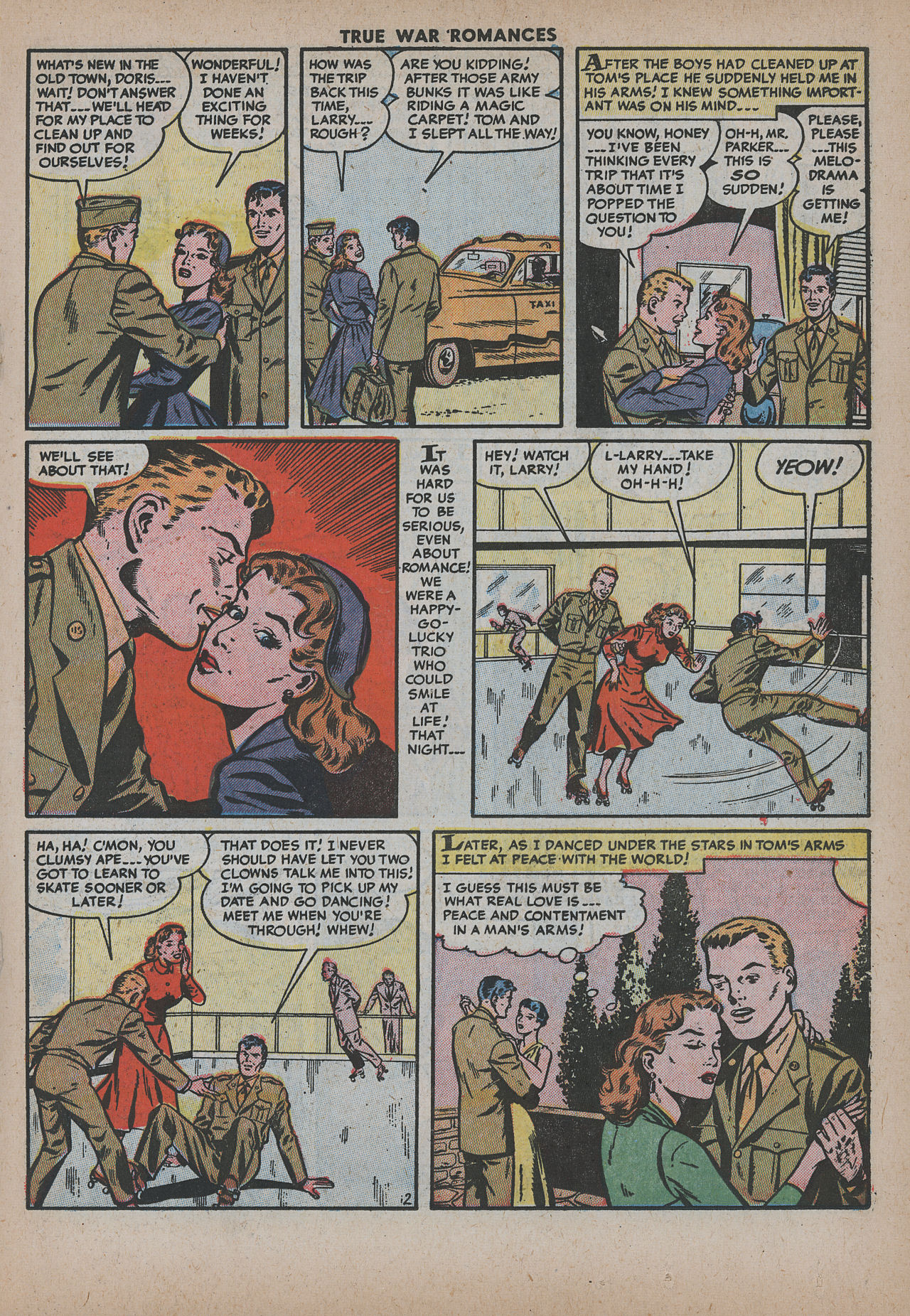 Read online True War Romances comic -  Issue #16 - 19