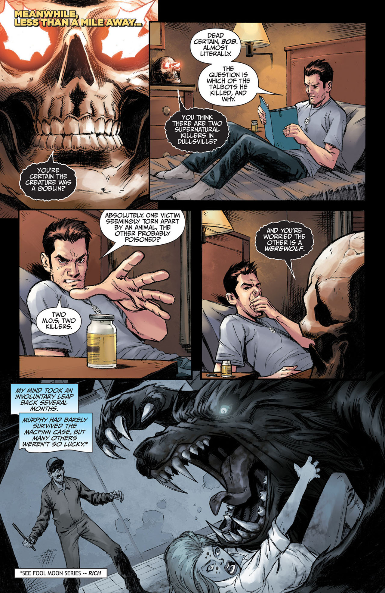 Read online Jim Butcher's The Dresden Files: Ghoul Goblin comic -  Issue #2 - 10