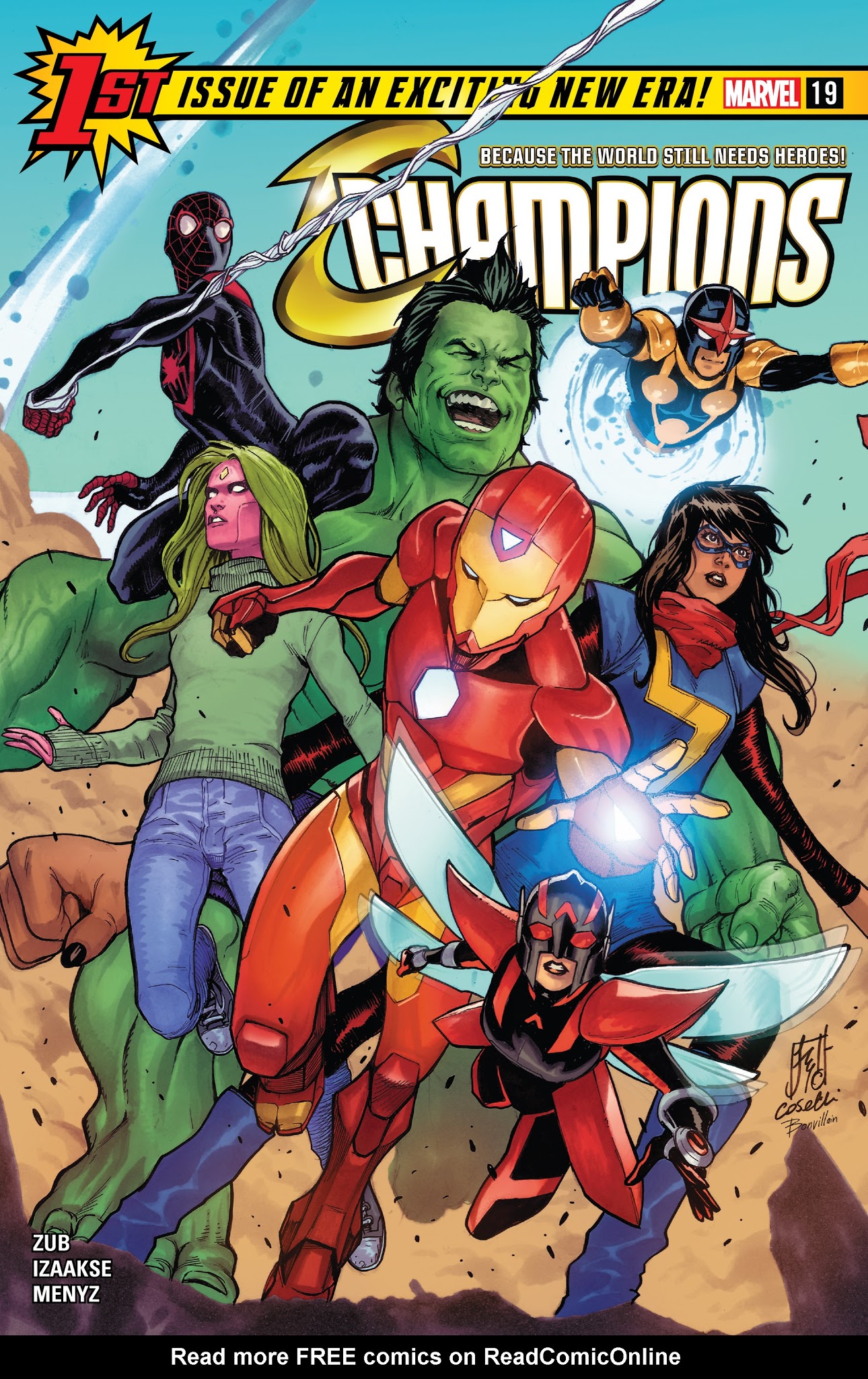 Read online Champions (2016) comic -  Issue #19 - 1