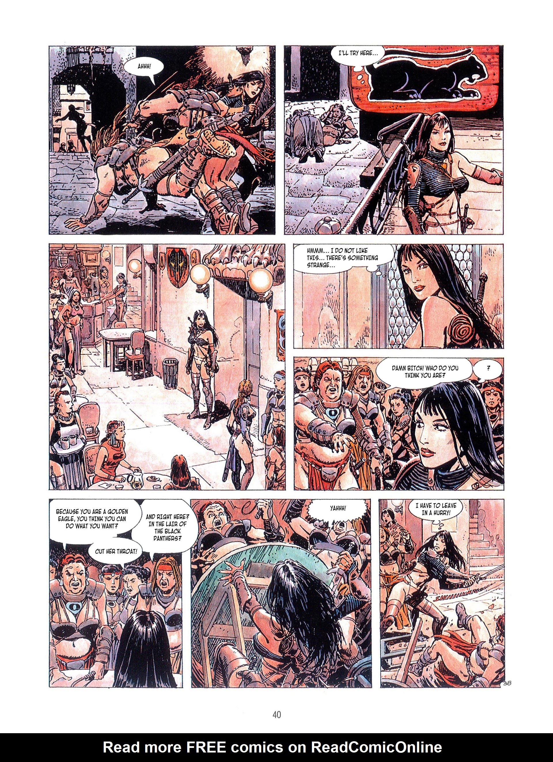 Read online Falka comic -  Issue #2 - 40