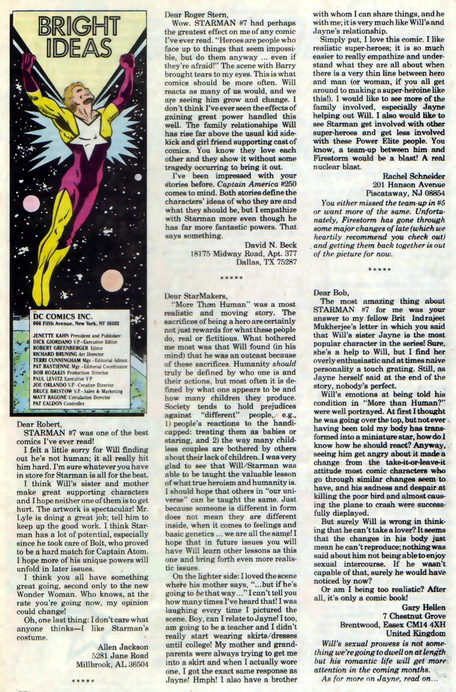 Starman (1988) Issue #11 #11 - English 24