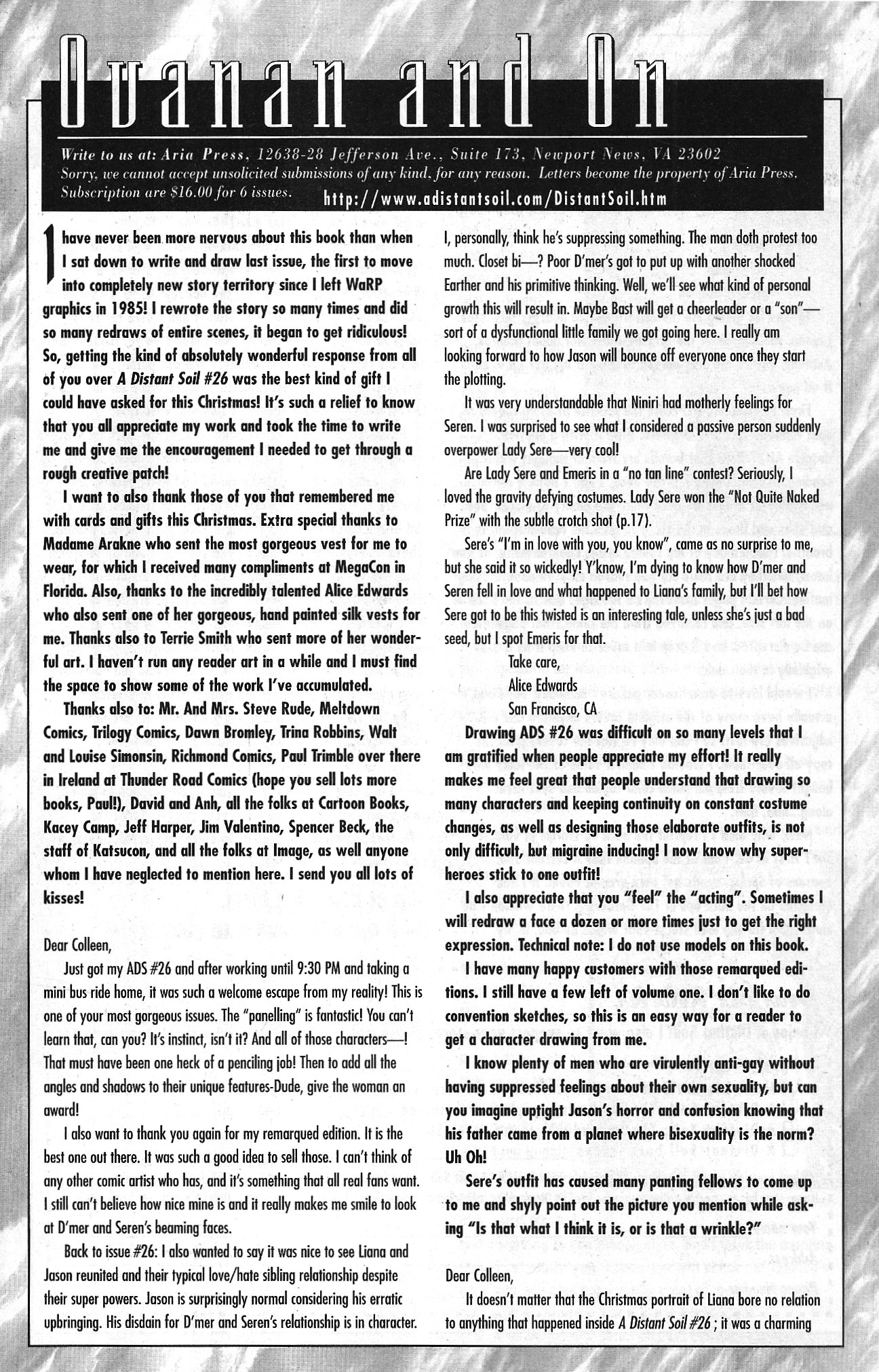 Read online A Distant Soil comic -  Issue #27 - 19
