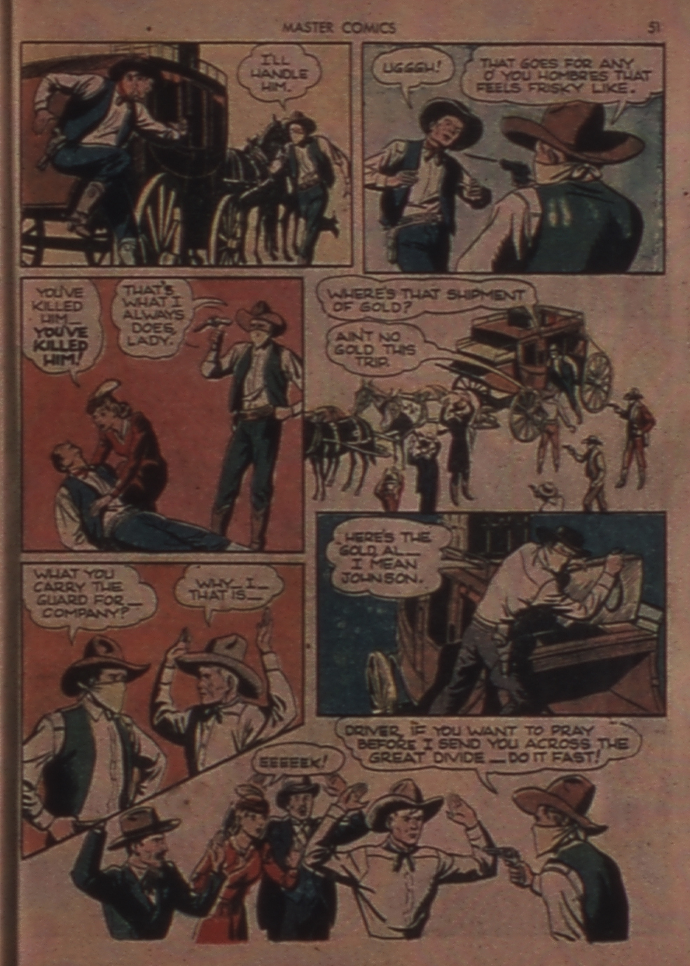 Read online Master Comics comic -  Issue #19 - 53