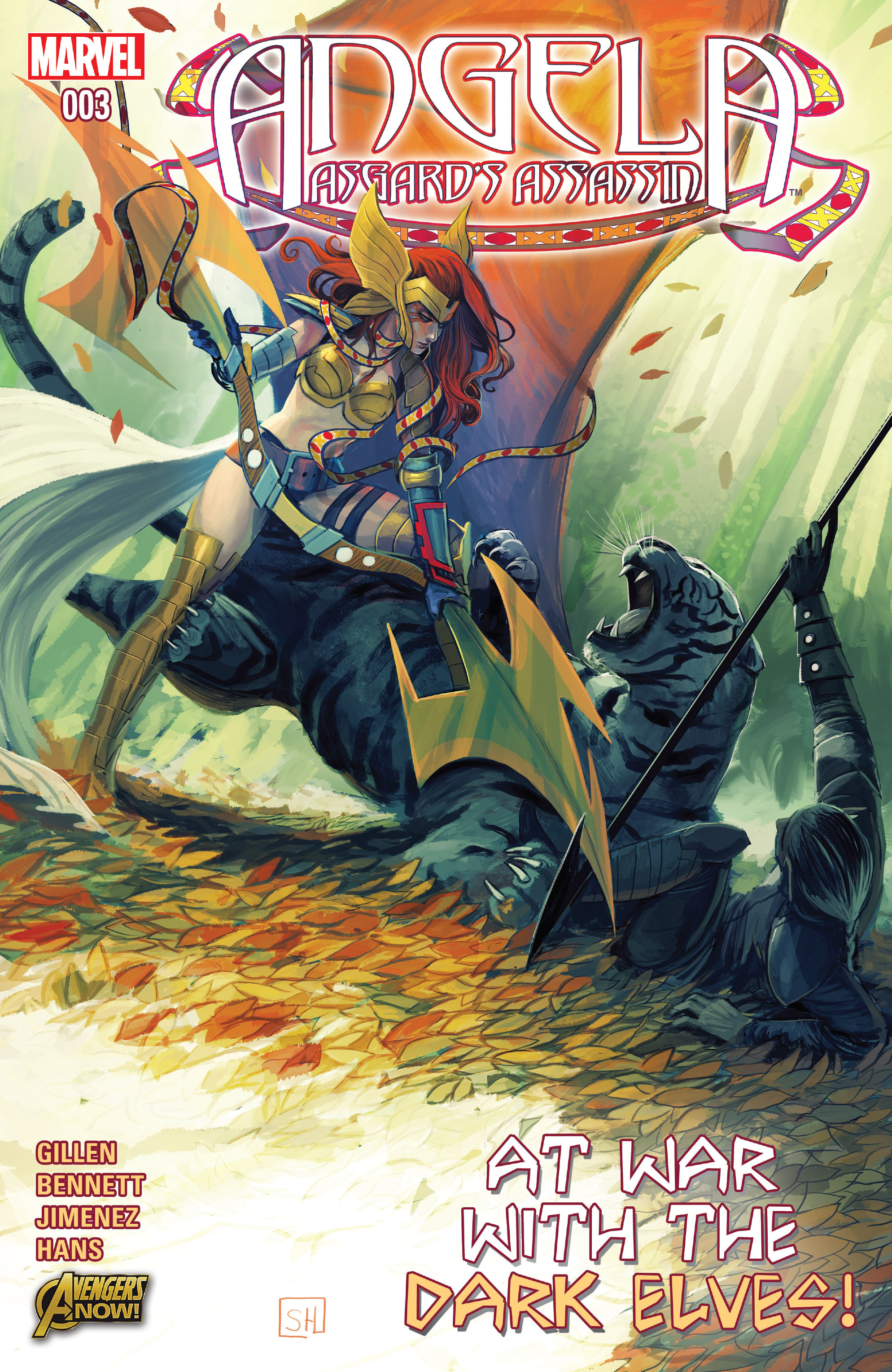 Read online Angela: Asgard's Assassin comic -  Issue #3 - 1