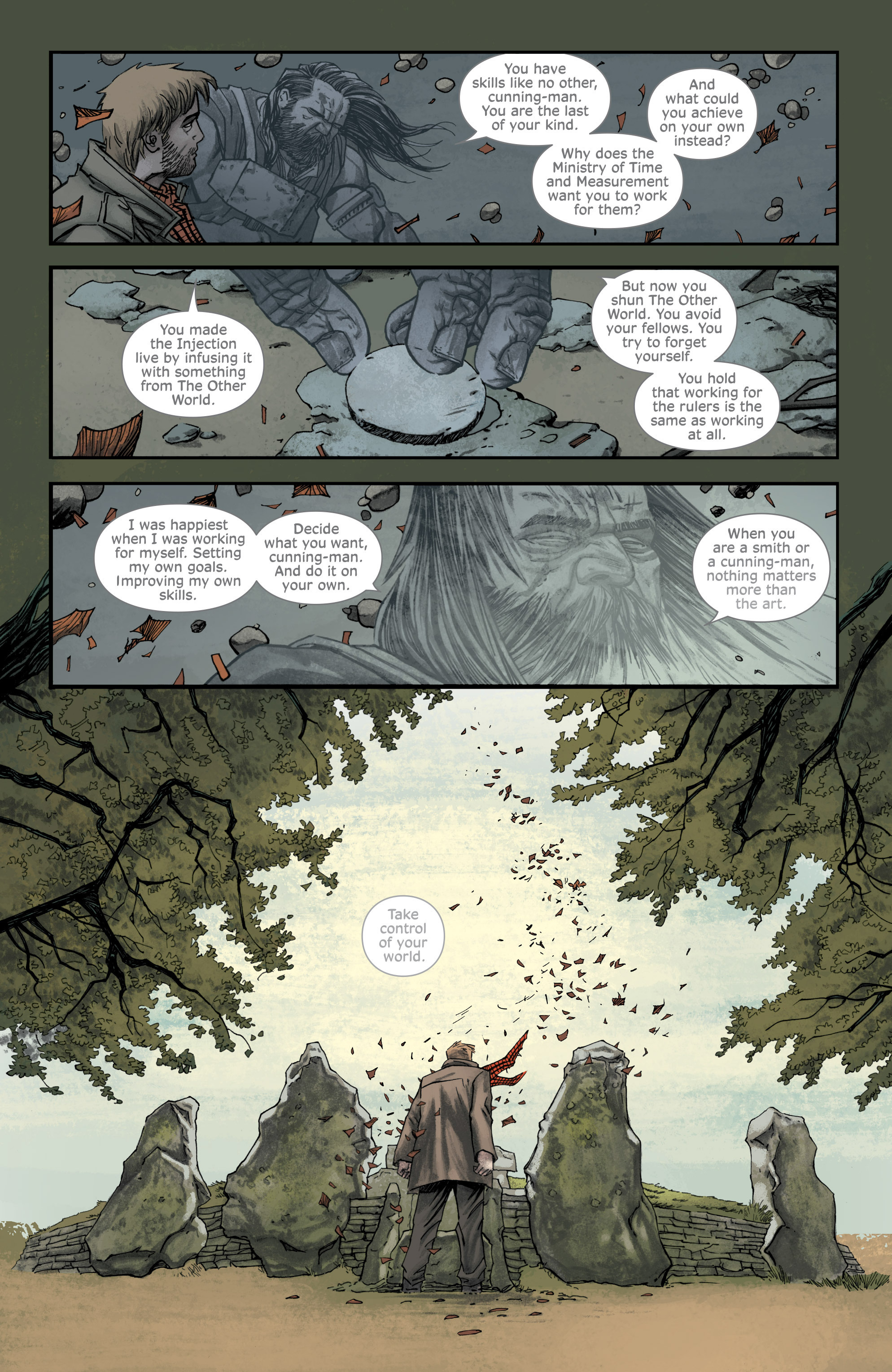 Read online Injection comic -  Issue #5 - 22