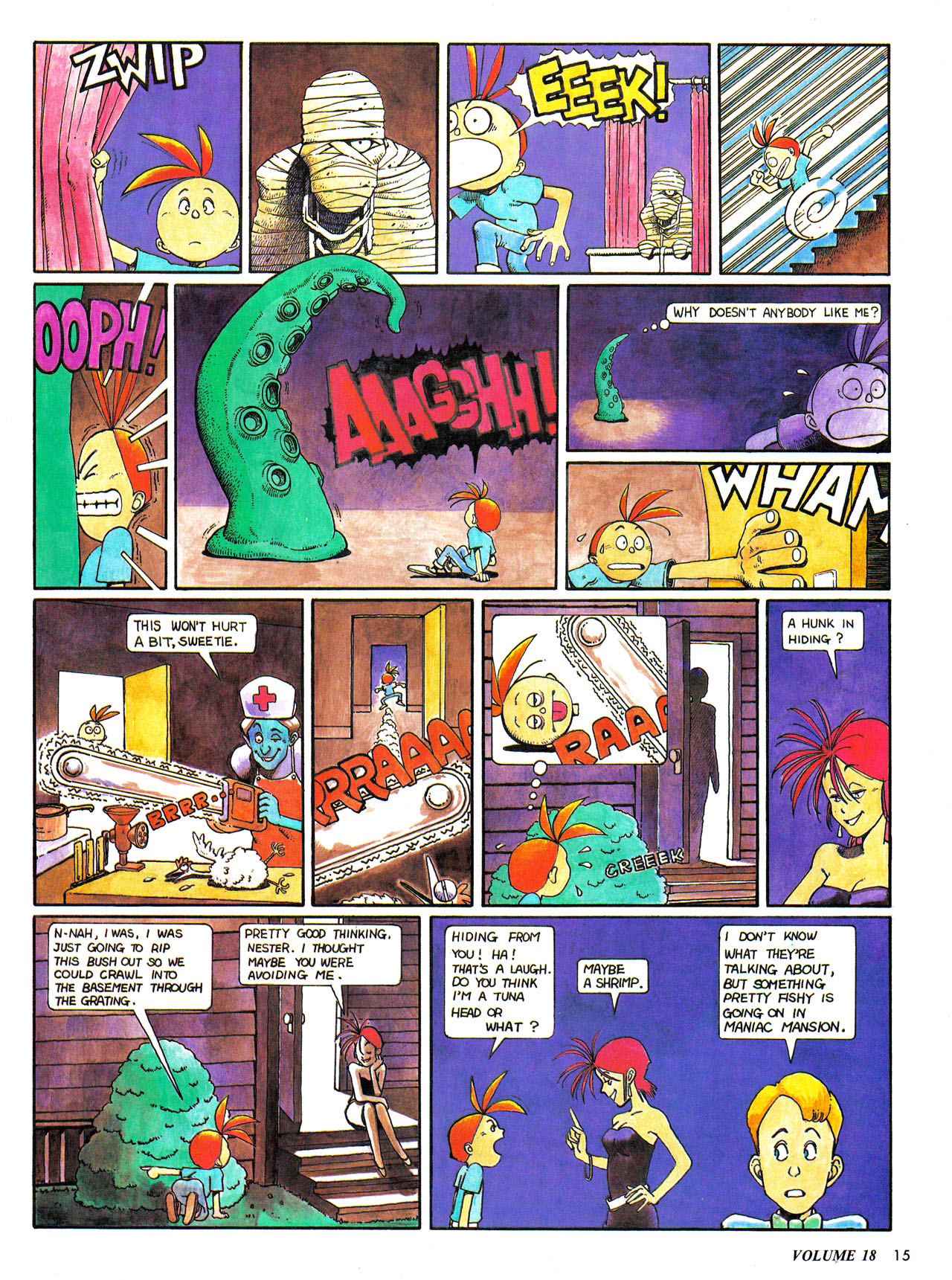 Read online Nintendo Power comic -  Issue #18 - 16