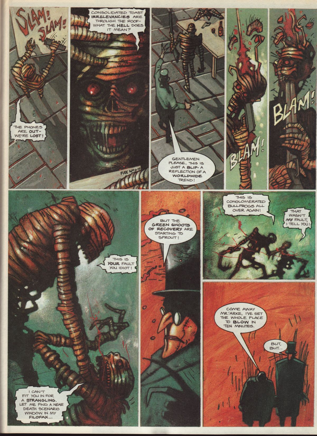 Read online Judge Dredd: The Megazine (vol. 2) comic -  Issue #28 - 29