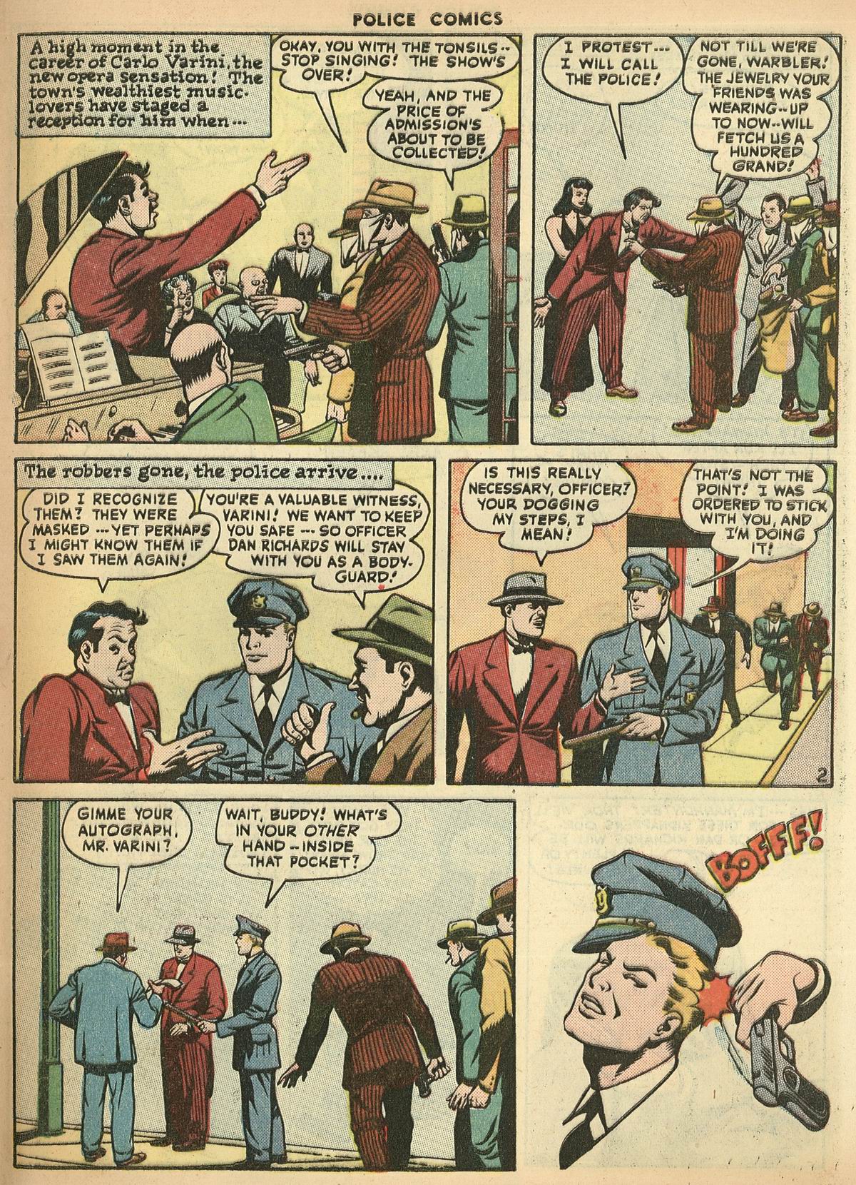 Read online Police Comics comic -  Issue #67 - 49