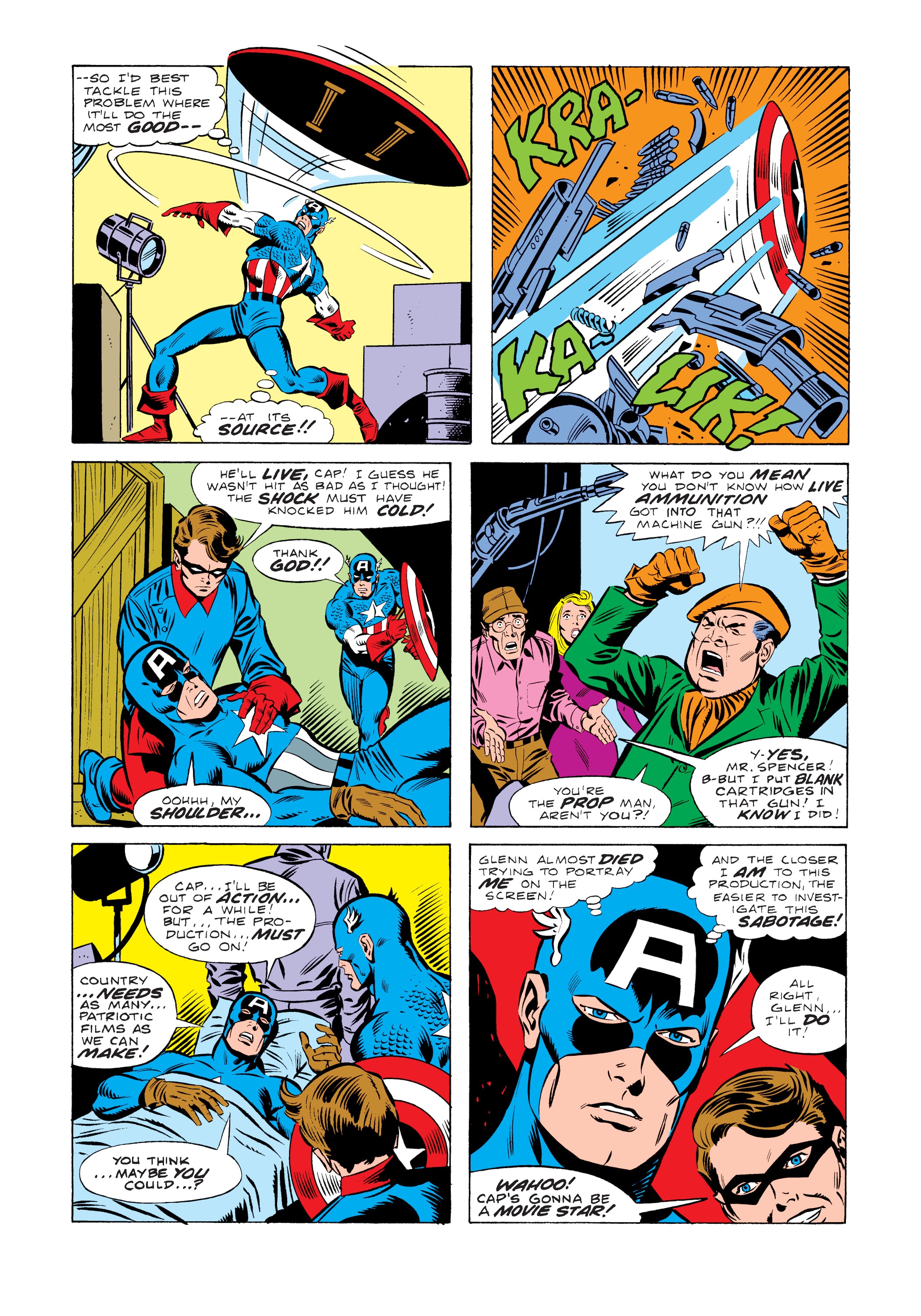 Read online Marvel Masterworks: Captain America comic -  Issue # TPB 12 (Part 1) - 70