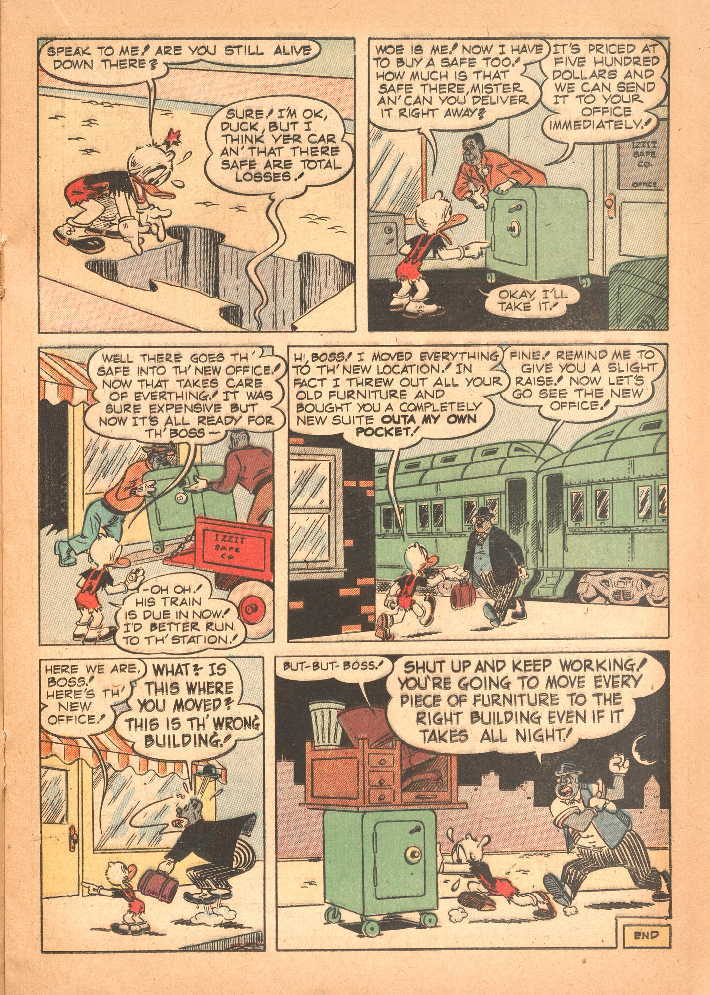 Read online Super Duck Comics comic -  Issue #39 - 23