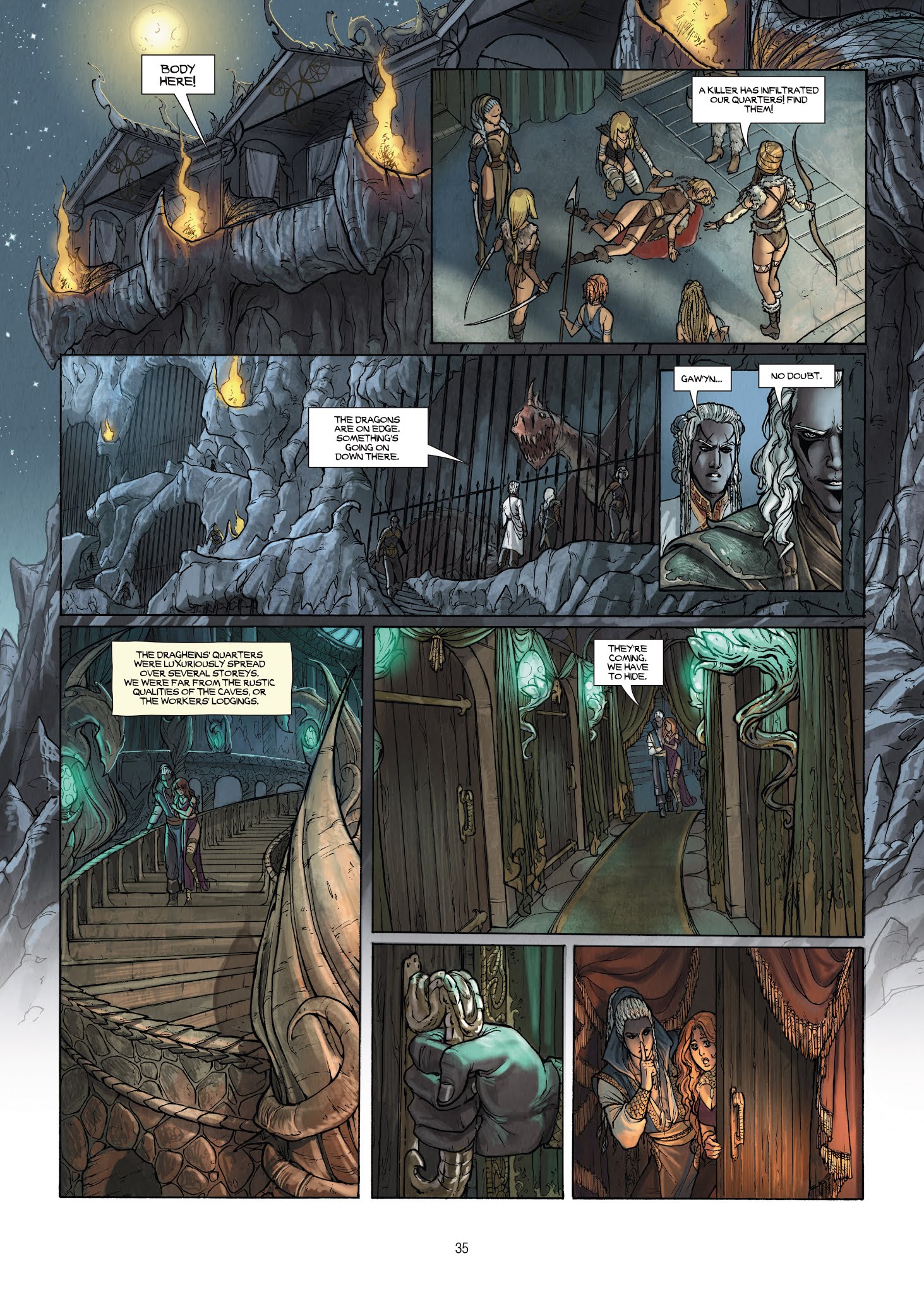 Read online Elves comic -  Issue #20 - 35