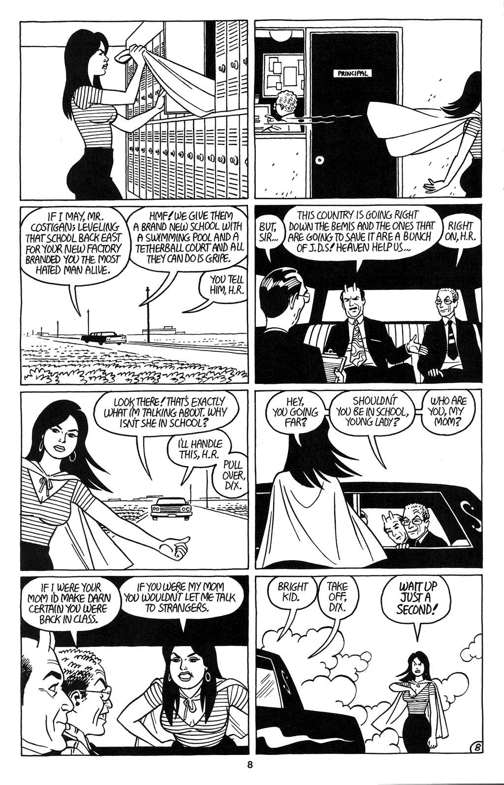 Read online Love and Rockets (2001) comic -  Issue #5 - 10
