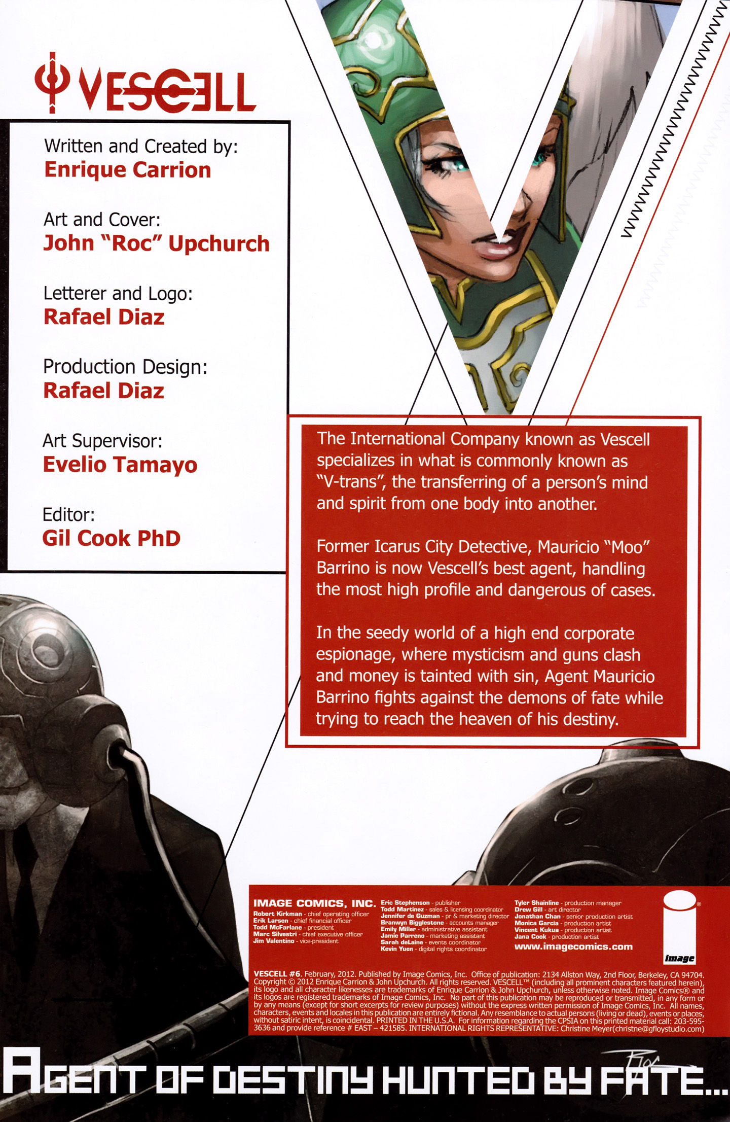 Read online Vescell comic -  Issue #6 - 2