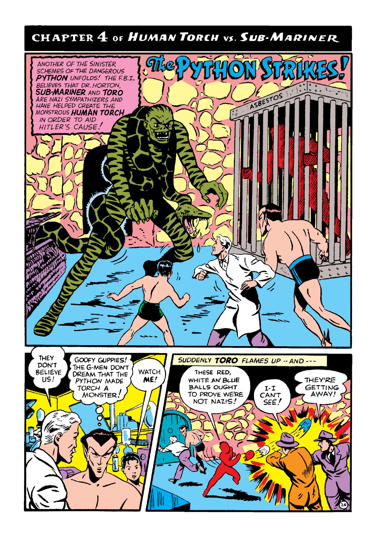 Read online Marvel Masterworks: Golden Age Human Torch comic -  Issue # TPB 2 (Part 3) - 33