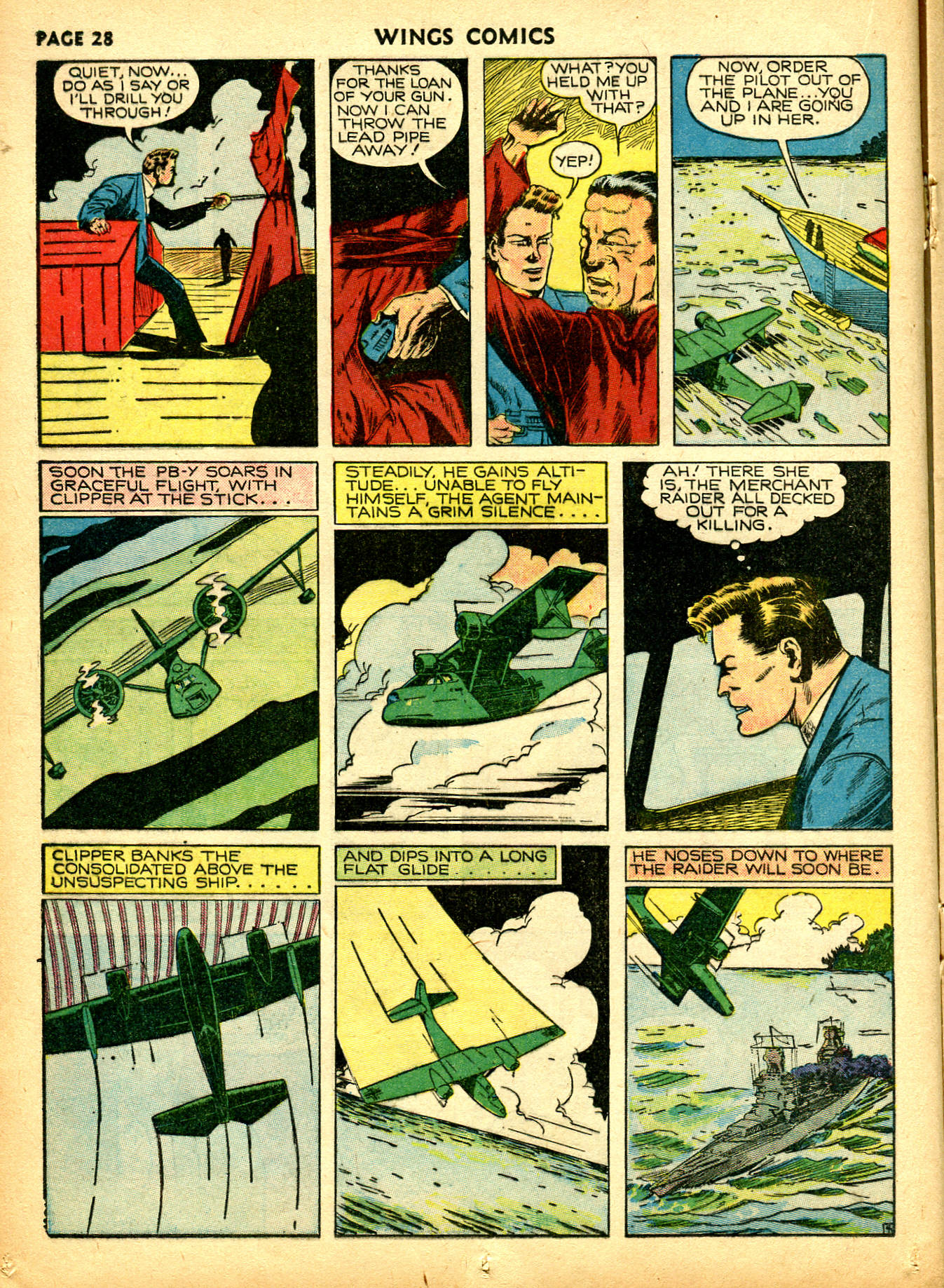 Read online Wings Comics comic -  Issue #6 - 30