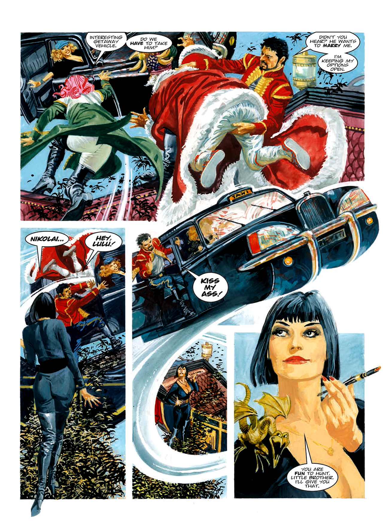 Read online Nikolai Dante comic -  Issue # TPB 7 - 14