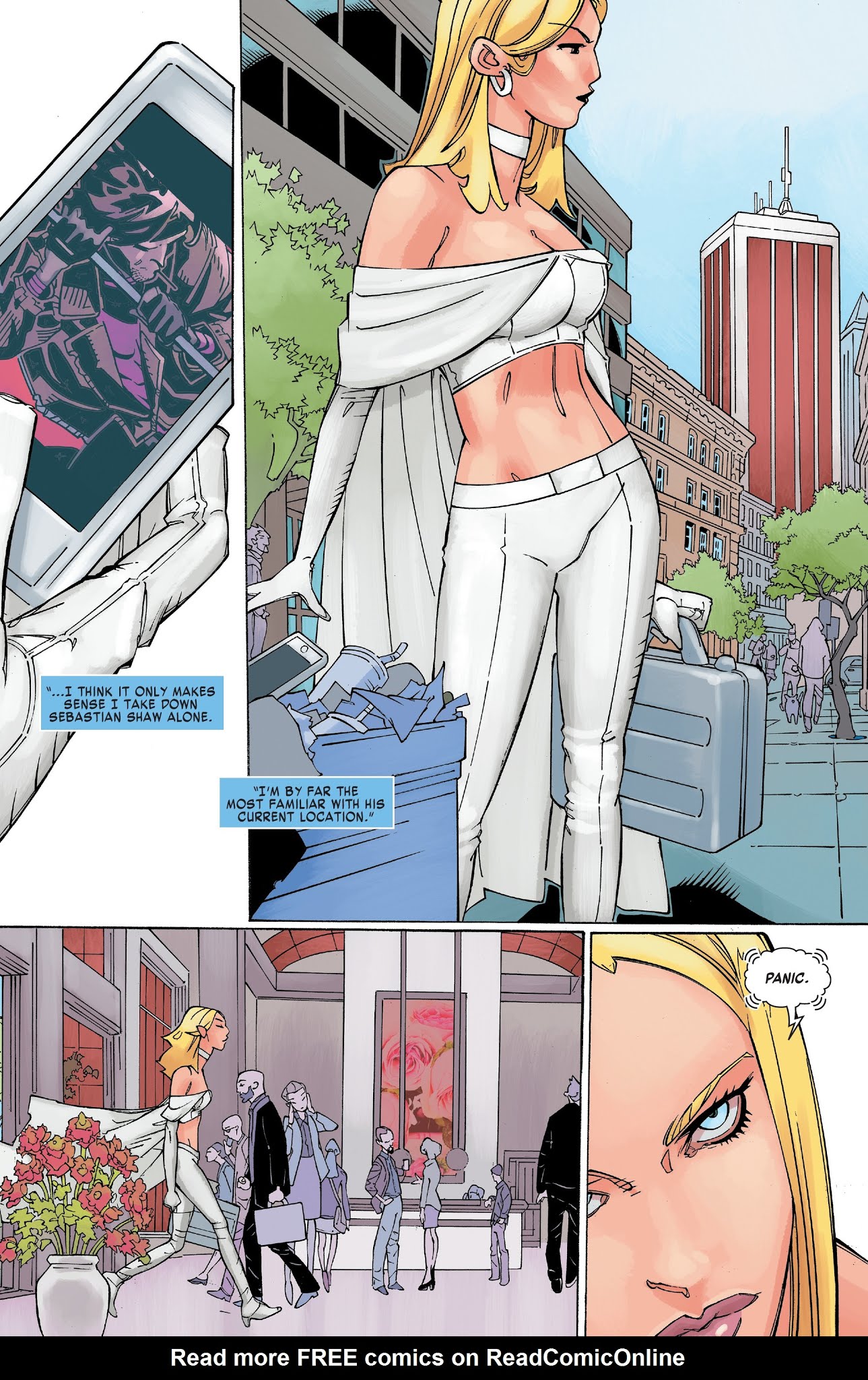 Read online X-Men: Black - Emma Frost comic -  Issue # Full - 8