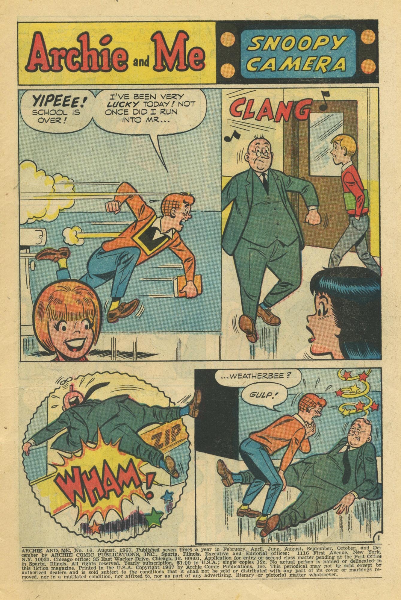 Read online Archie and Me comic -  Issue #16 - 3