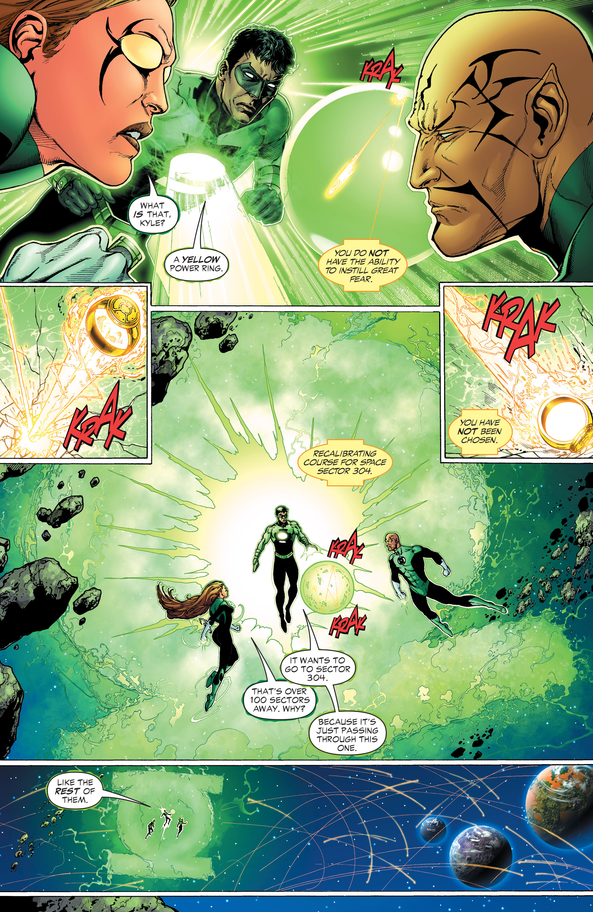 Read online Green Lantern by Geoff Johns comic -  Issue # TPB 3 (Part 1) - 46