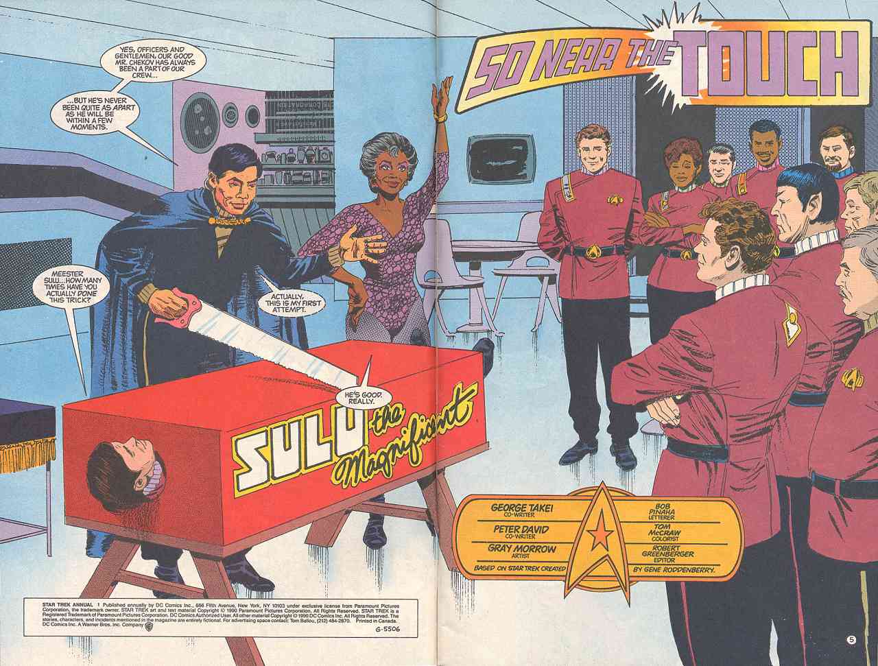 Read online Star Trek (1989) comic -  Issue # _Annual 1 - 6