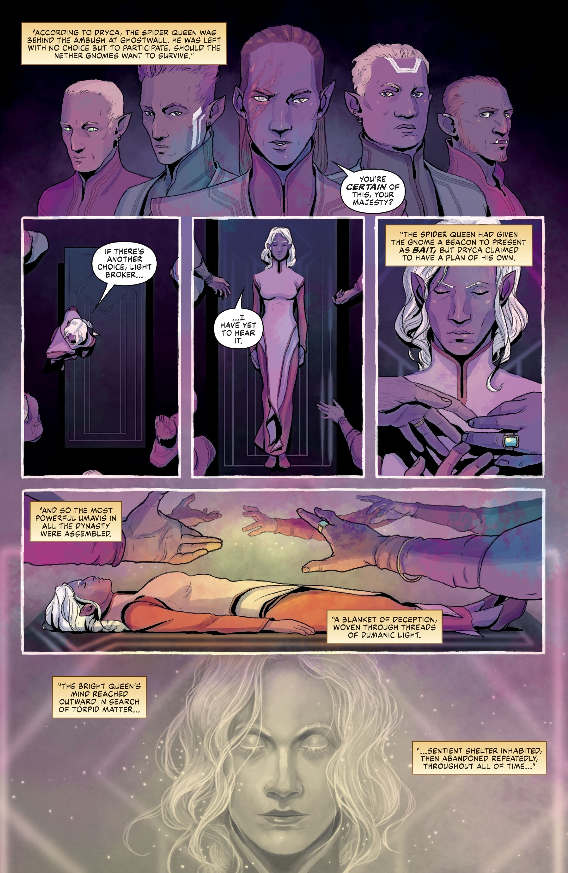 Read online Critical Role: The Tales of Exandria--The Bright Queen comic -  Issue #2 - 7