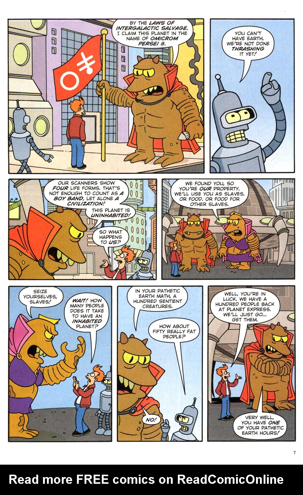 Read online Futurama Comics comic -  Issue #17 - 8