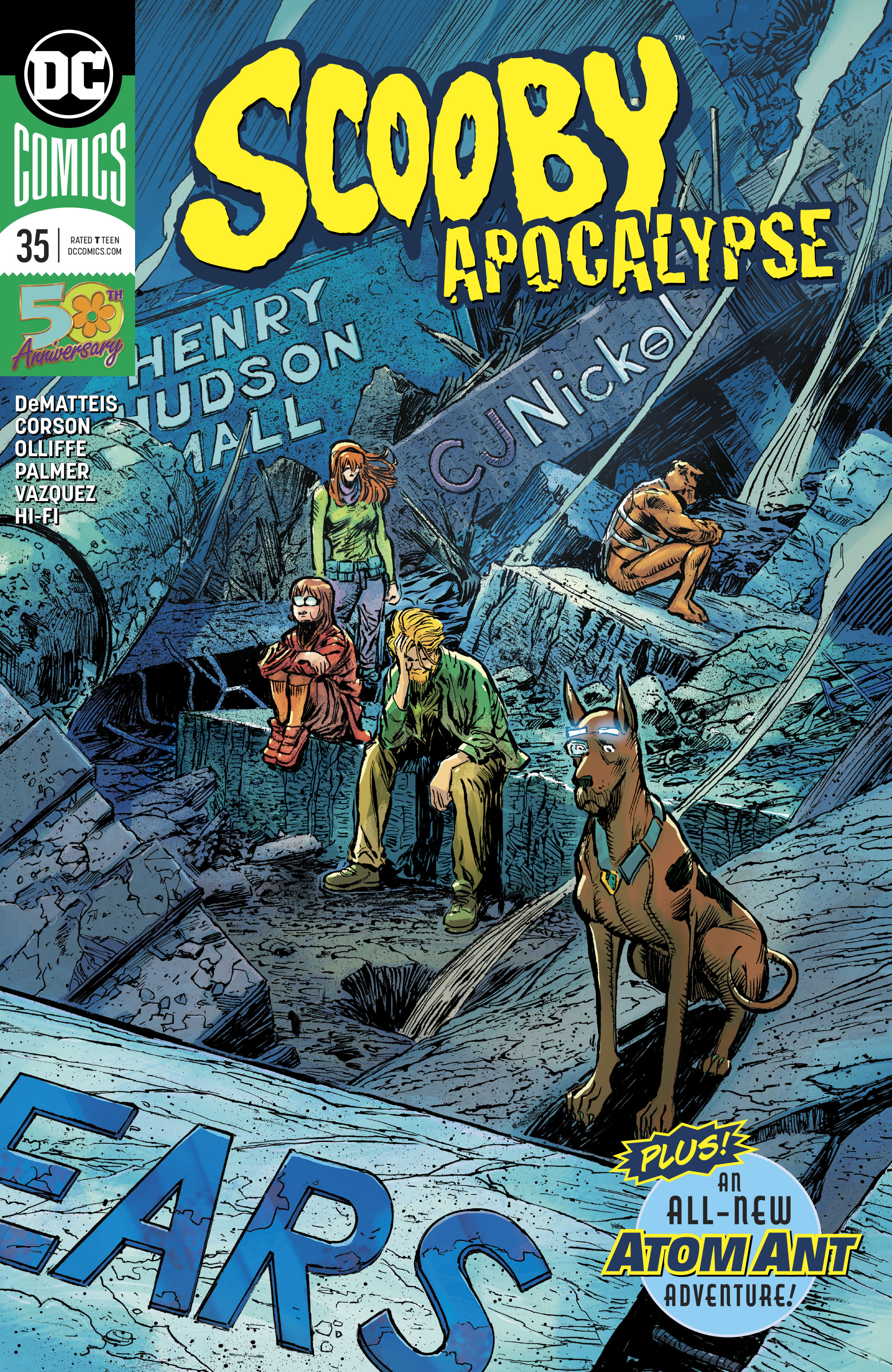 Read online Scooby Apocalypse comic -  Issue #35 - 1
