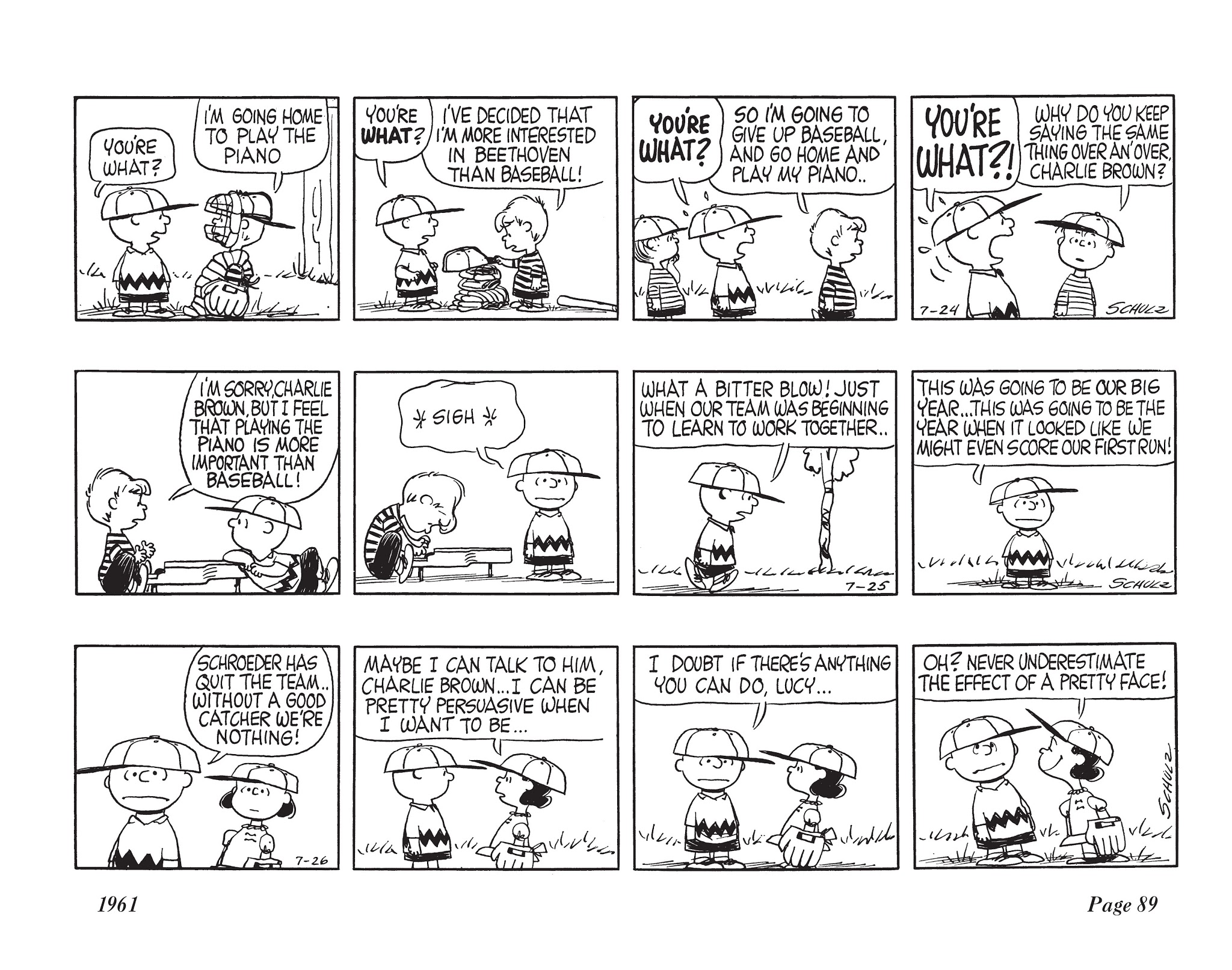 Read online The Complete Peanuts comic -  Issue # TPB 6 - 104