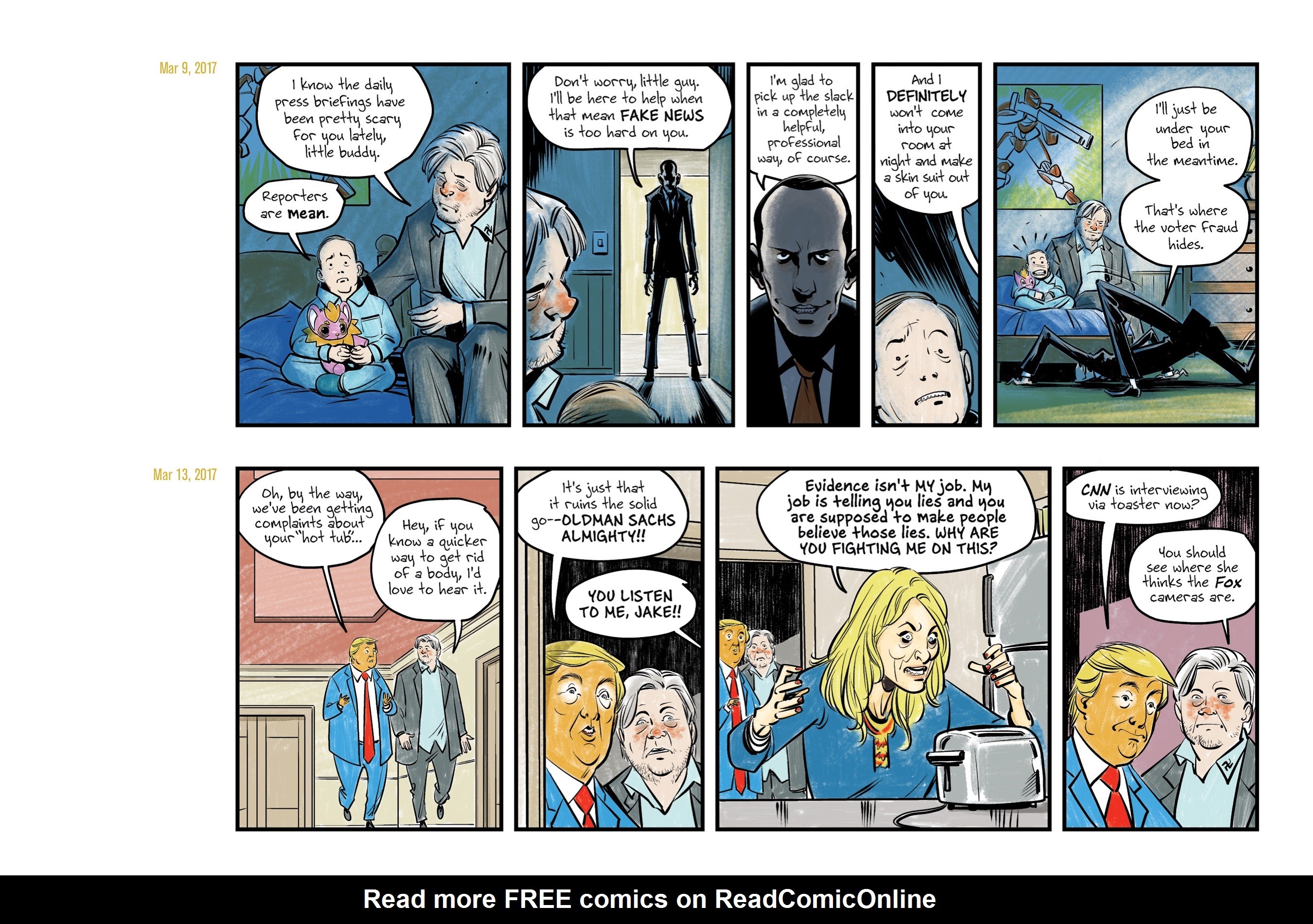 Read online Lil' Donnie: Executive Privilege comic -  Issue # TPB - 18