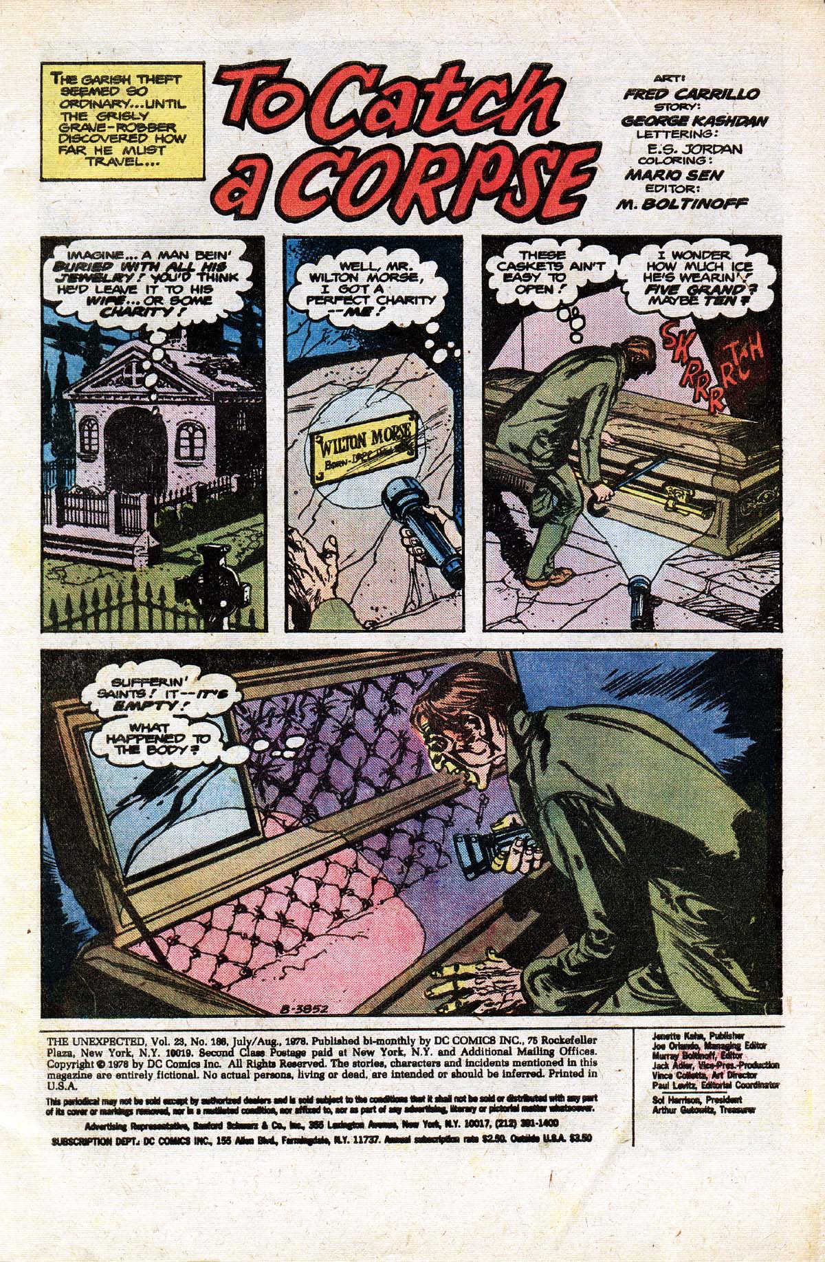 Read online Tales of the Unexpected comic -  Issue #186 - 3