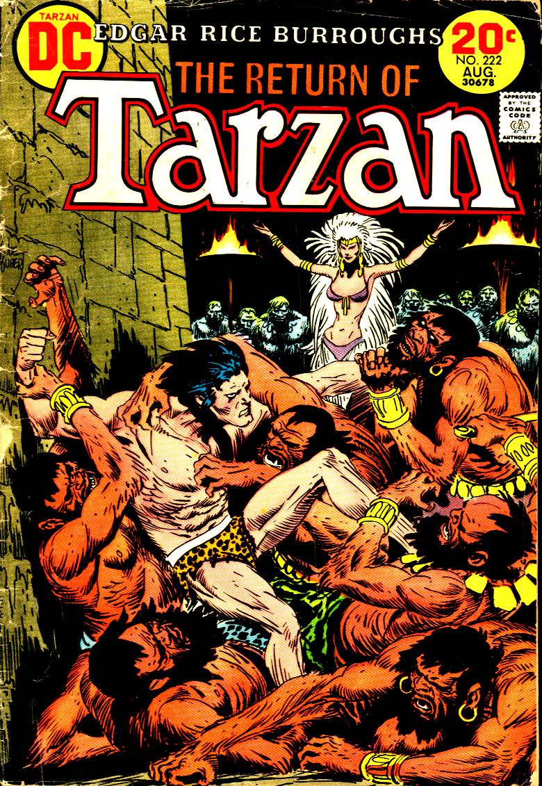 Read online Tarzan (1972) comic -  Issue #222 - 1