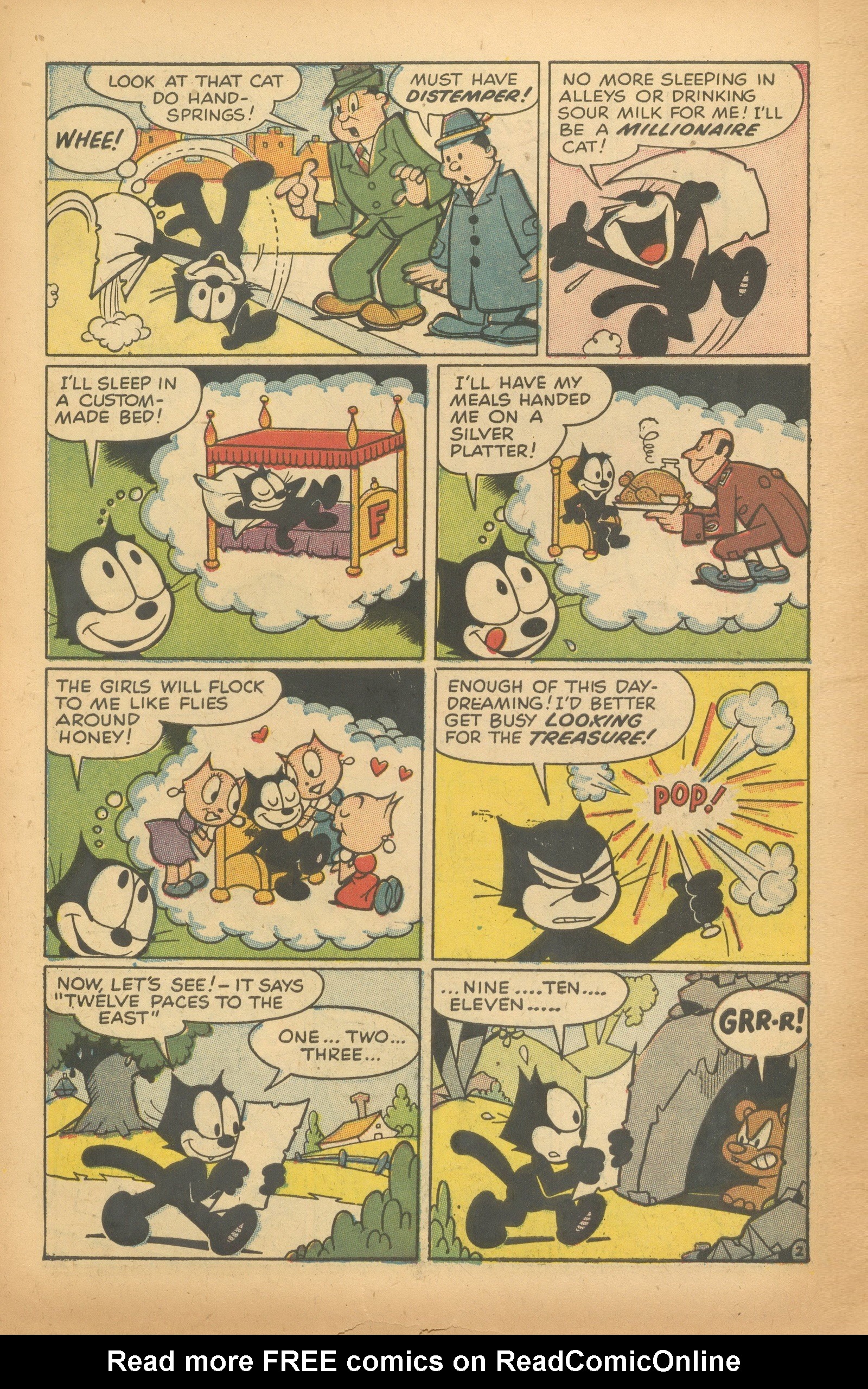 Read online Felix the Cat (1955) comic -  Issue #71 - 6