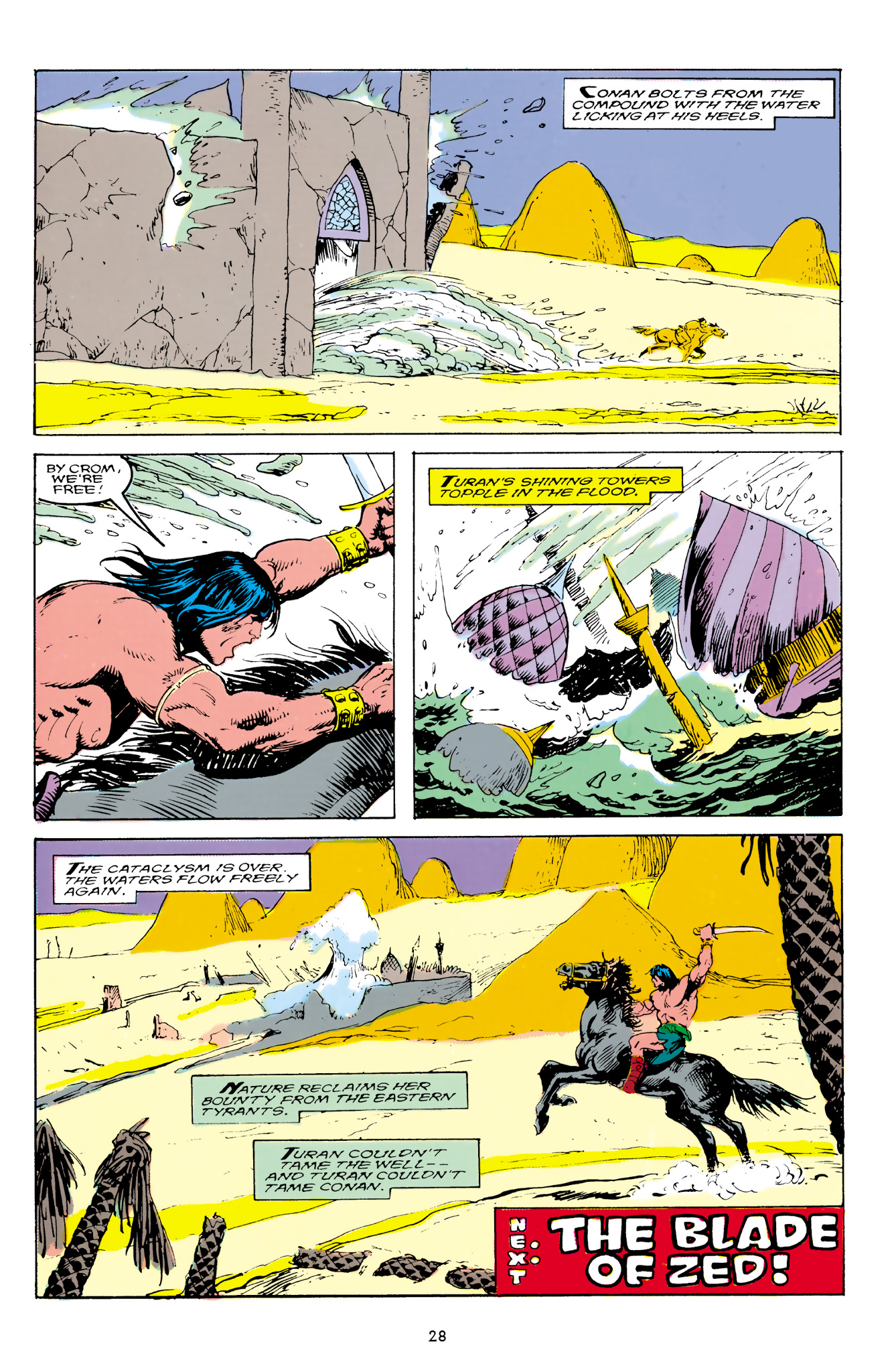 Read online The Chronicles of Conan comic -  Issue # TPB 28 (Part 1) - 29