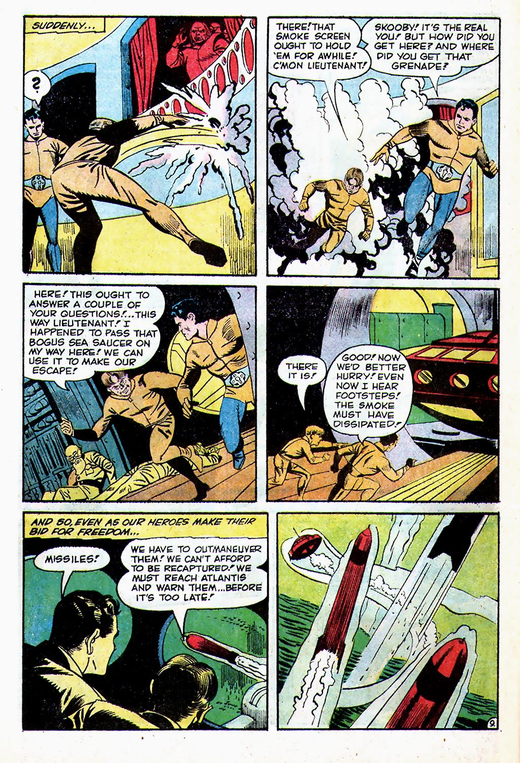 Read online T.H.U.N.D.E.R. Agents (1965) comic -  Issue #13 - 54
