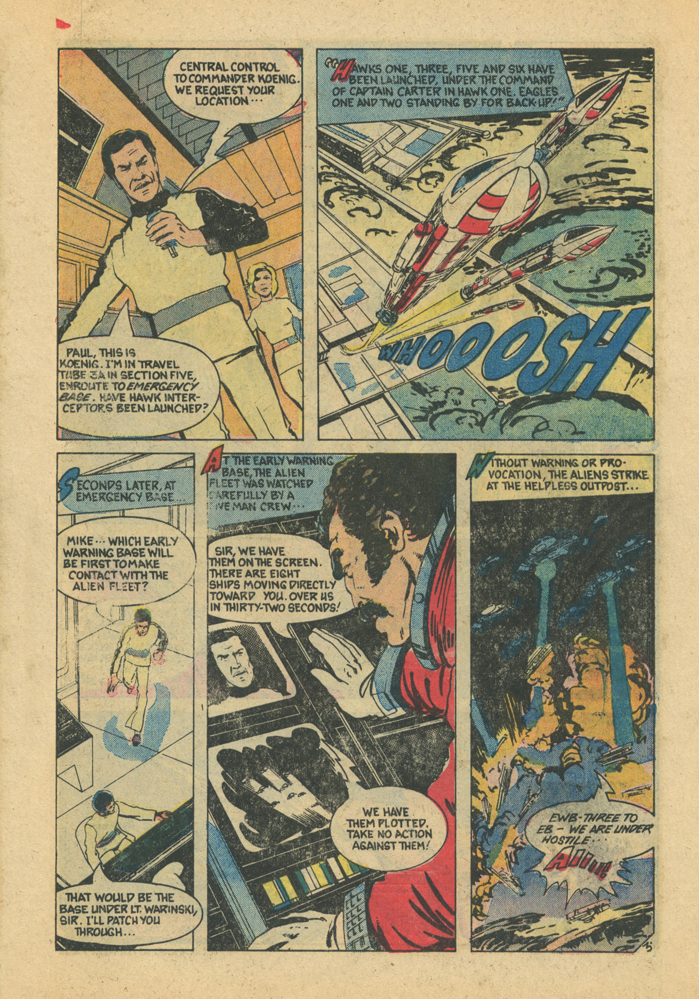 Read online Space: 1999 comic -  Issue #4 - 5