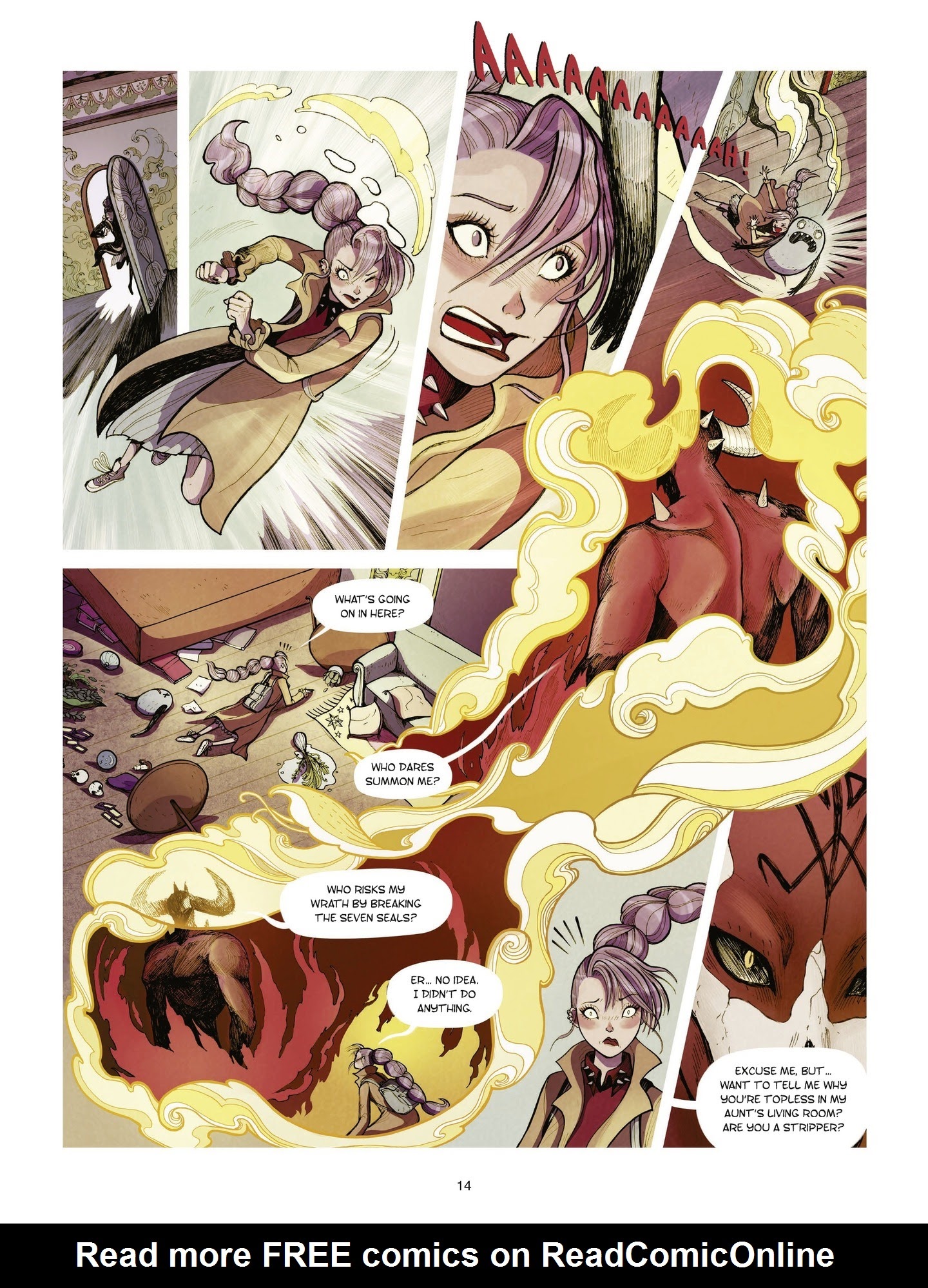 Read online Devil on Her Shoulder comic -  Issue # TPB 1 - 14
