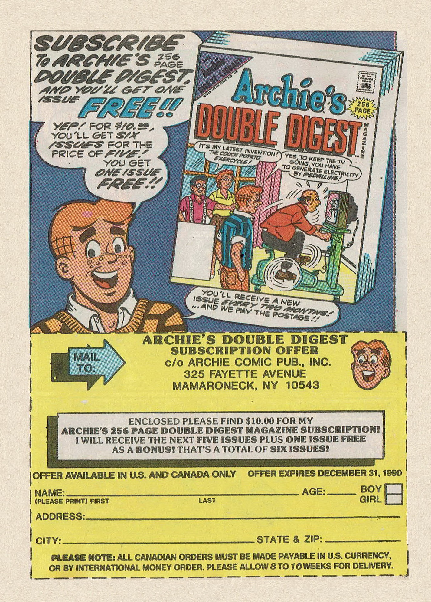 Read online Laugh Comics Digest comic -  Issue #90 - 121