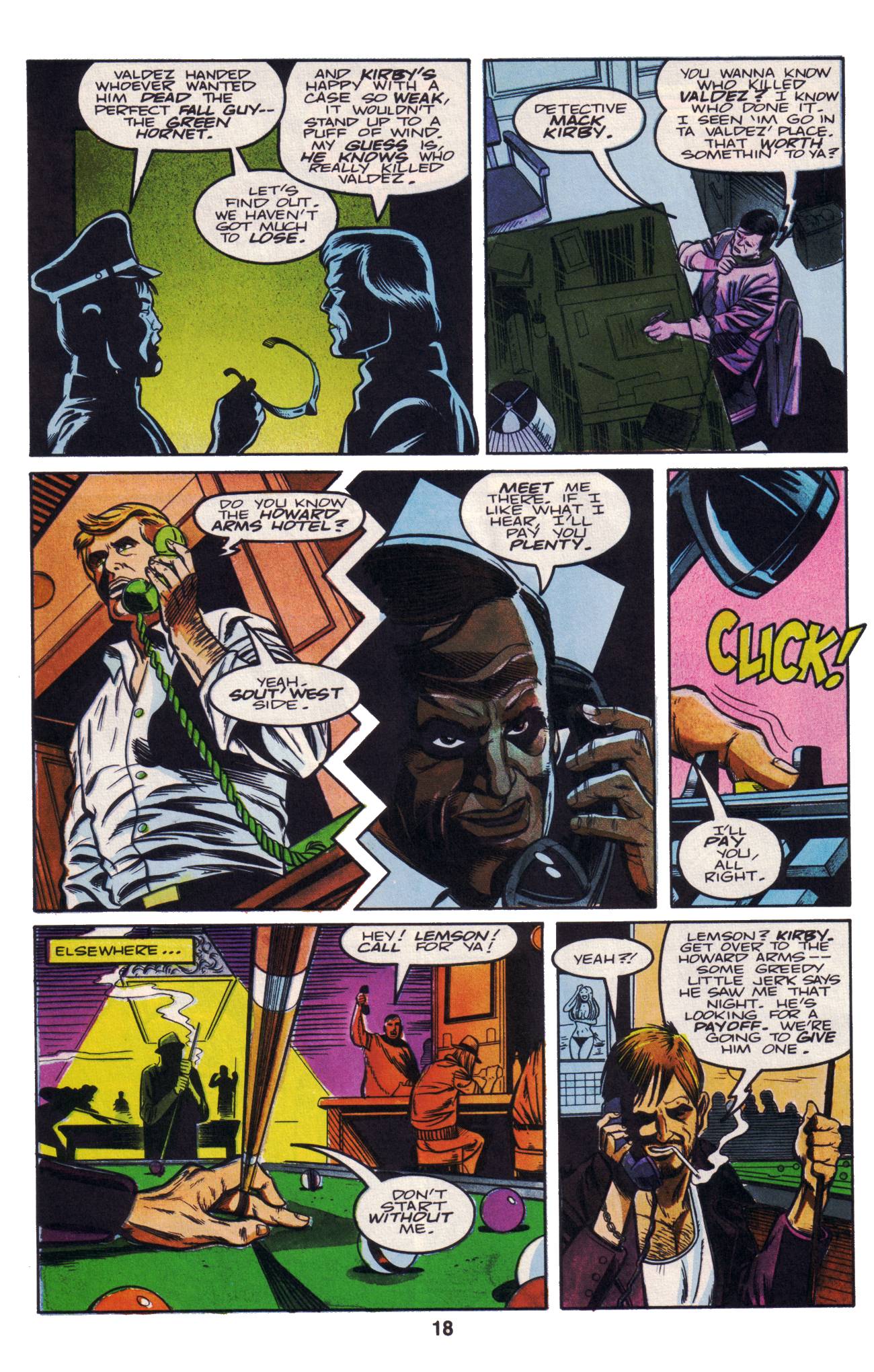 Read online The Green Hornet (1991) comic -  Issue #5 - 19