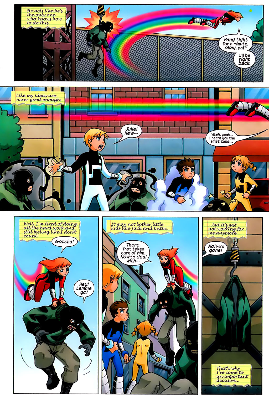 Read online Power Pack (2005) comic -  Issue #4 - 5
