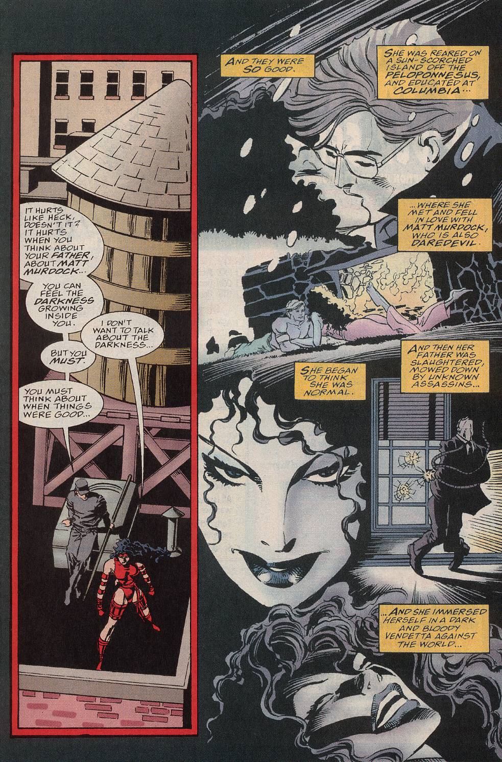 Read online Elektra (1996) comic -  Issue #1 - Afraid of the Dark - 10