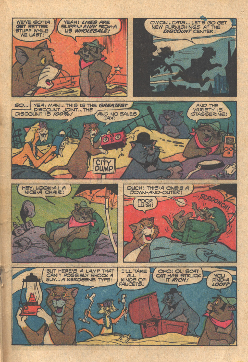 Read online O'Malley and the Alley Cats comic -  Issue #3 - 21