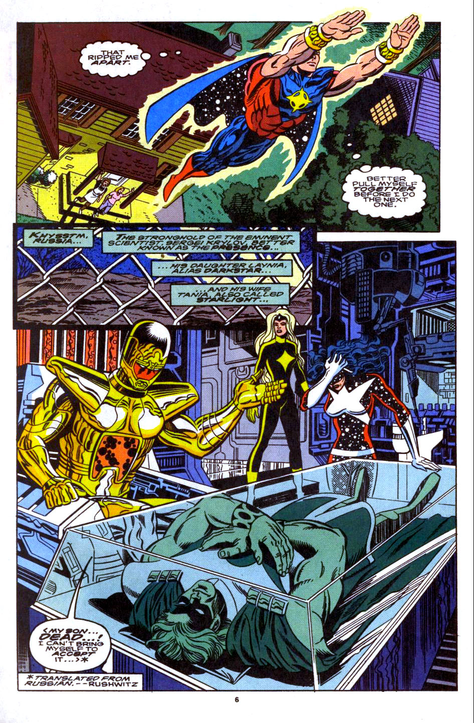 Read online Quasar comic -  Issue #60 - 6